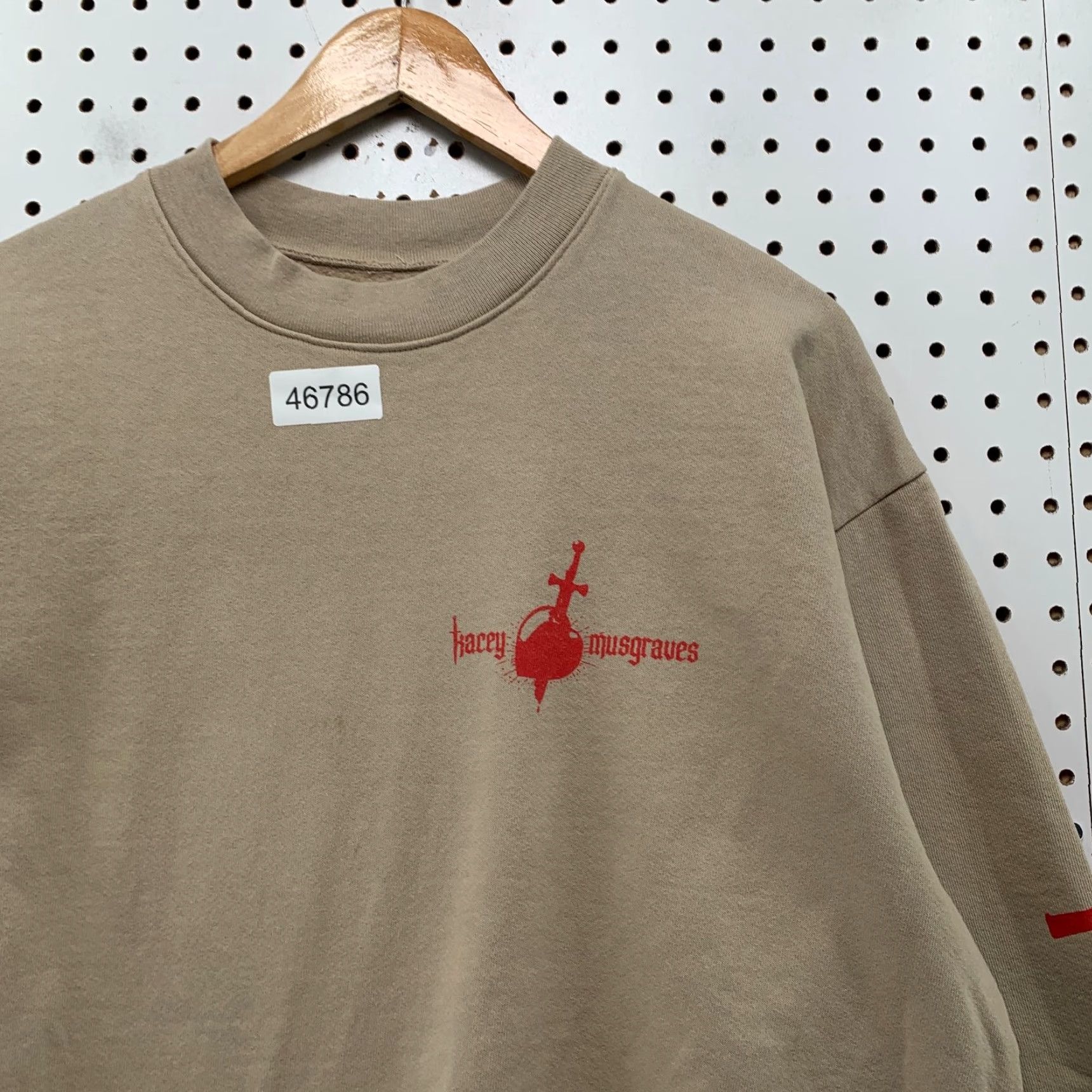Vintage Kacey Musgraves Sweatshirt Mens Large Star Crossed Unveiled Tour Crewneck Music Shirt Adult Large Beige Graphic Print Vintage No Size US L / EU 52-54 / 3 - 7 Thumbnail