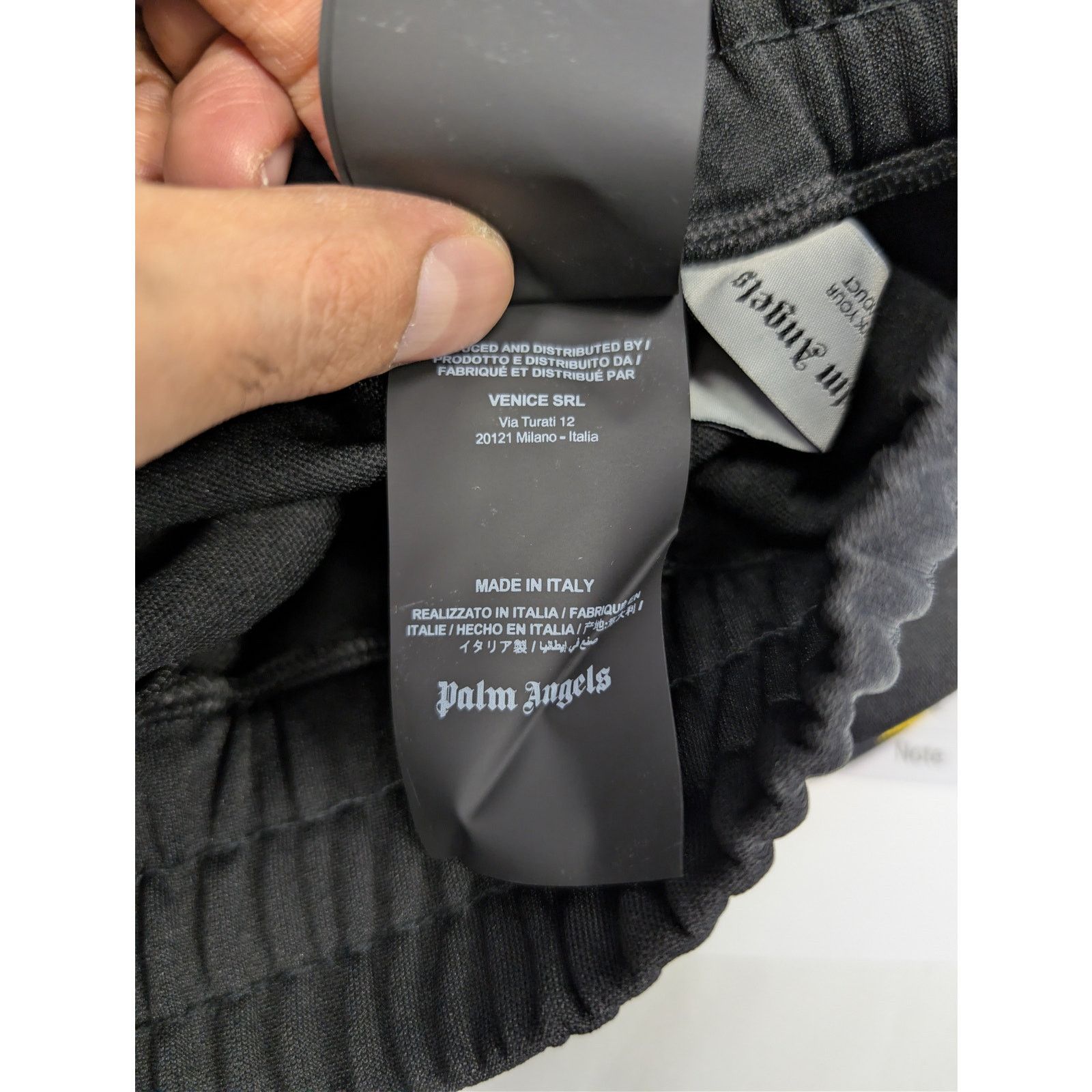 Palm Angels o1rshd1 Track Suit Sweatpants Trousers in Black/Green Size US 36 / EU 52 - 18 Thumbnail