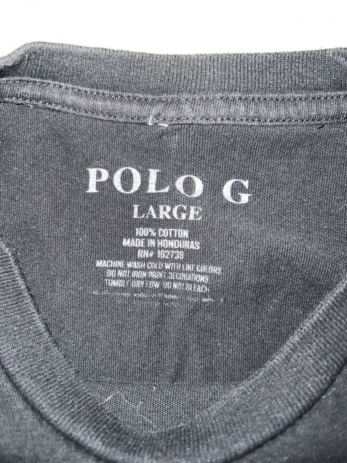 Rap Tees Polo g hip-hop rap - Large T-shirt Size US L / EU 52-54 / 3 - 4 Thumbnail