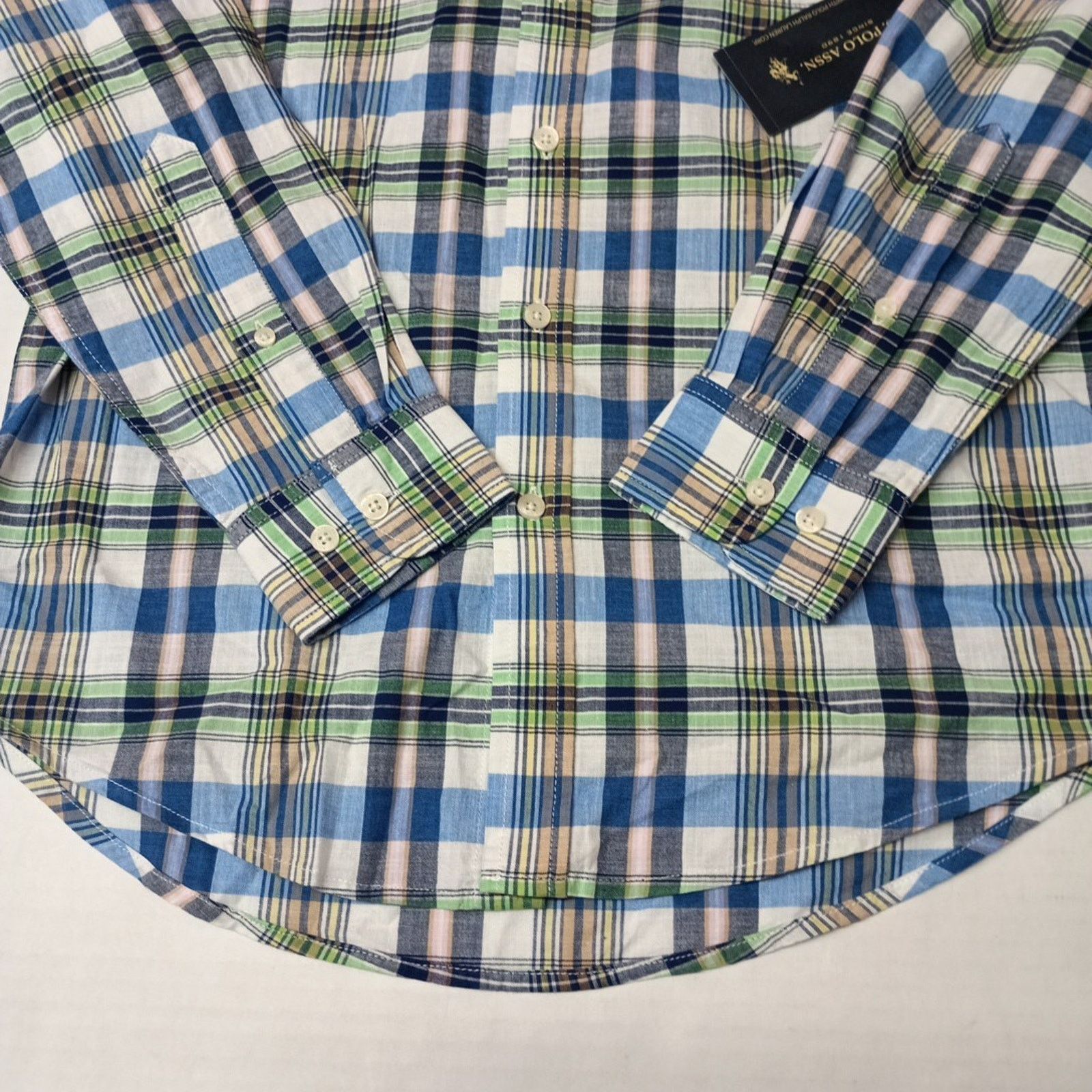 U.S. Polo Assn. U.S. Polo Assn. Button Woven Shirt Men's S Multicolor Plaid Size US S / EU 44-46 / 1 - 2 Thumbnail