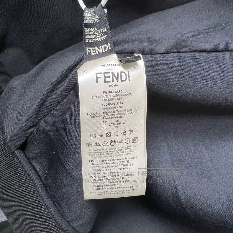 Fendi Fendi Fur-Trimmed Double F Full-Print Zip-Up Hooded Jacket Size US S / EU 44-46 / 1 - 4 Thumbnail