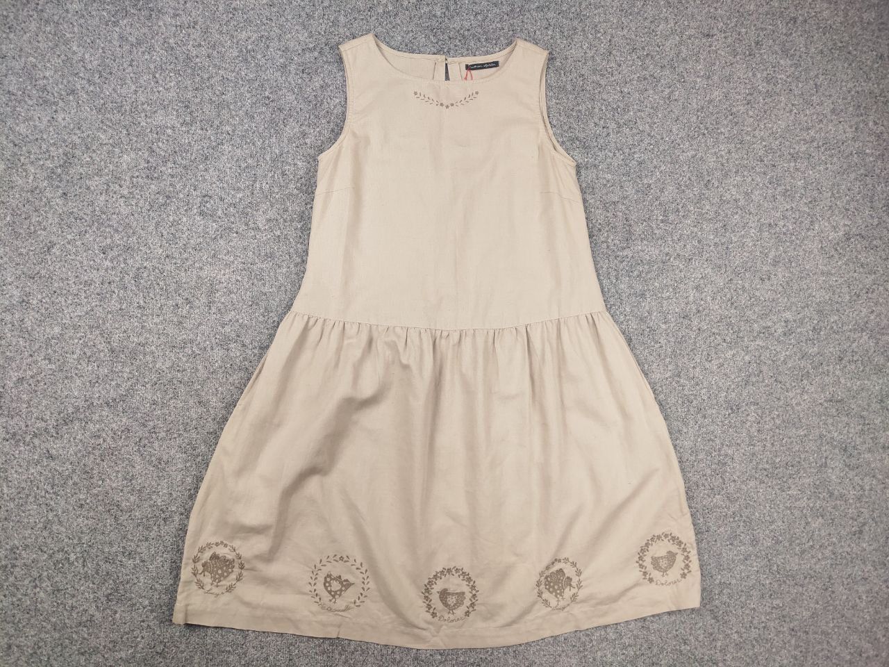 Gudrun Sjoden Gudrun Sjödén Design linen blend sleeveless dress embroidery Size M / US 6-8 / IT 42-44 - 8 Thumbnail