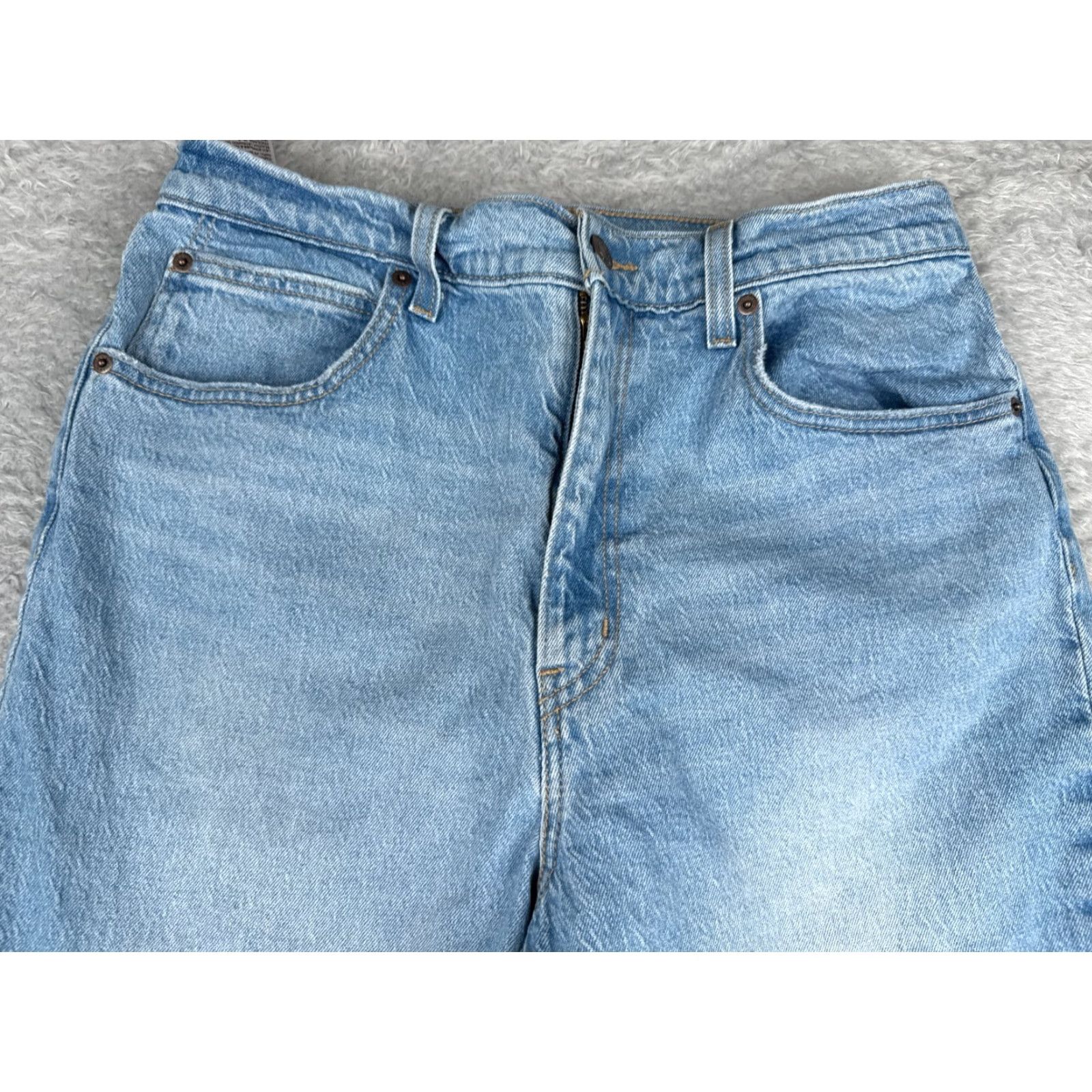 Levi's Levis Jeans Women 31 Blue Denim Wedgie Fit Levi's 70s High Straight 31x29 Vintage: No Distressed Stretch 5-Pocket Regular Size 24" / US 00 / IT 34 - 4 Thumbnail