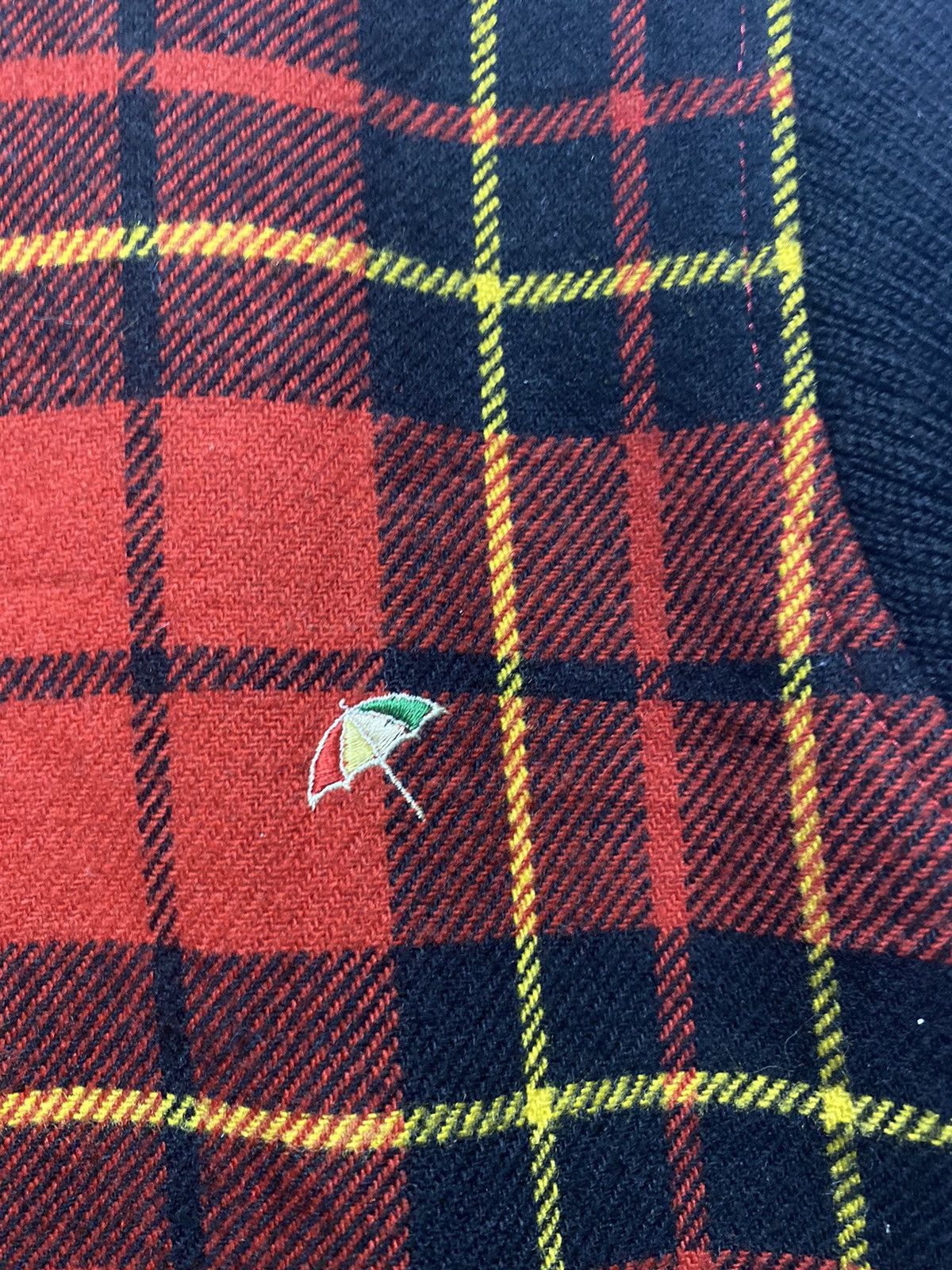 Japanese Brand Vintage Arnold Palmer by Renown Wool Plaid Bomber Jacket Size US M / EU 48-50 / 2 - 9 Thumbnail