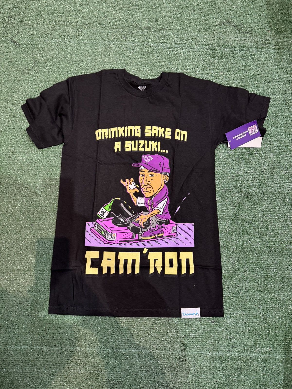 Diamond Supply Co. Diamond Supply x Purple Haze Tee Size US S / EU 44-46 / 1 - 1 Thumbnail