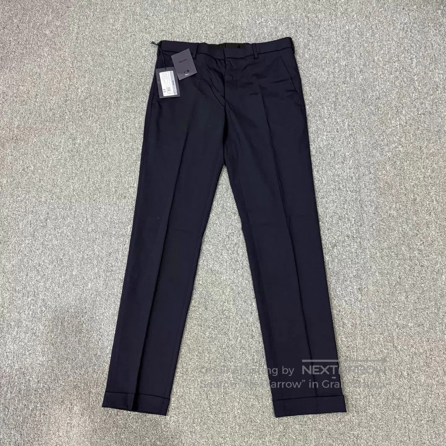 Prada Blue Casual Pants Size 28. Size US 28 / EU 44 - 1 Thumbnail