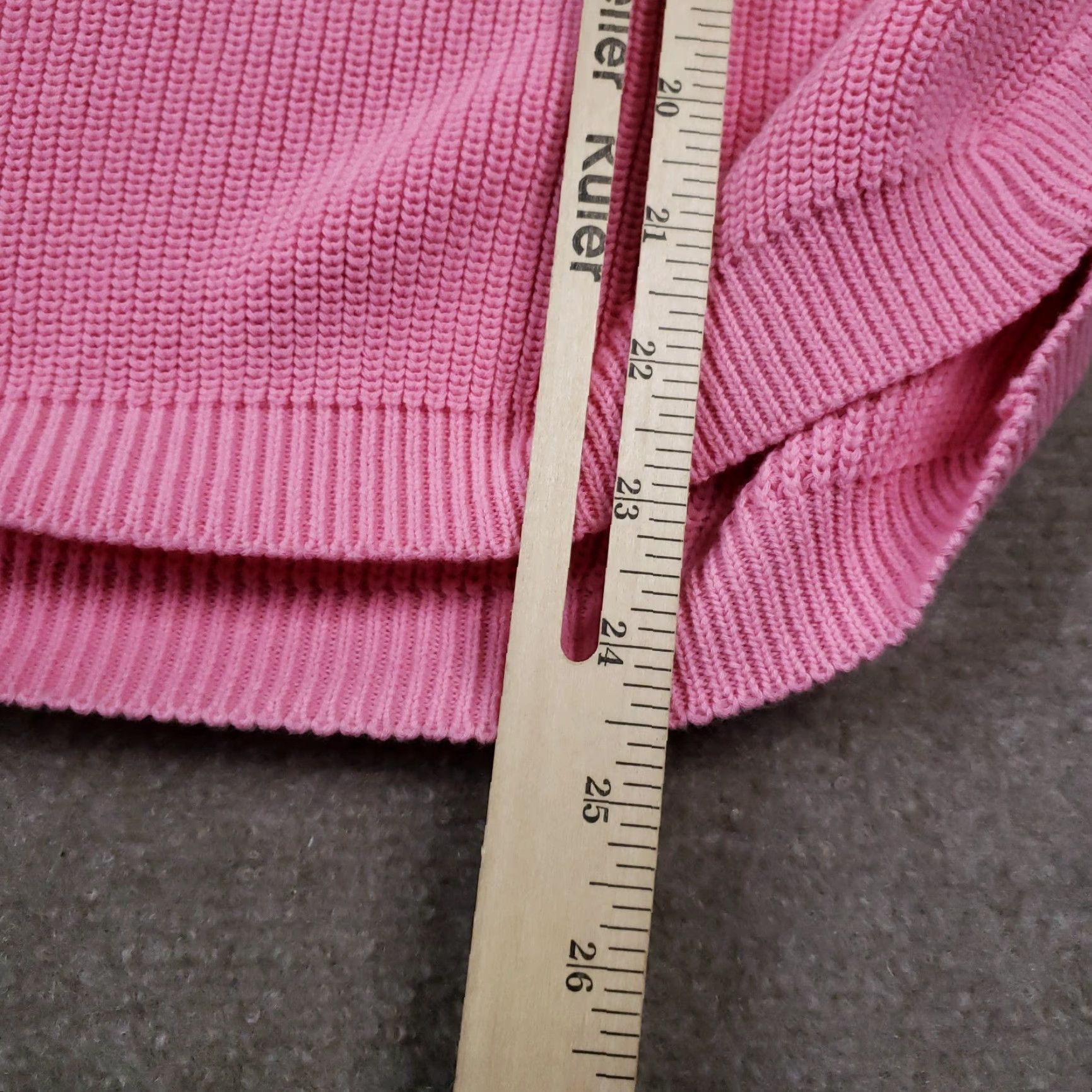 Vintage Sundays Sweater Womens Sz Small Red Pink Knit Striped Button Comfort Casual Size S / US 4 / IT 40 - 4 Thumbnail