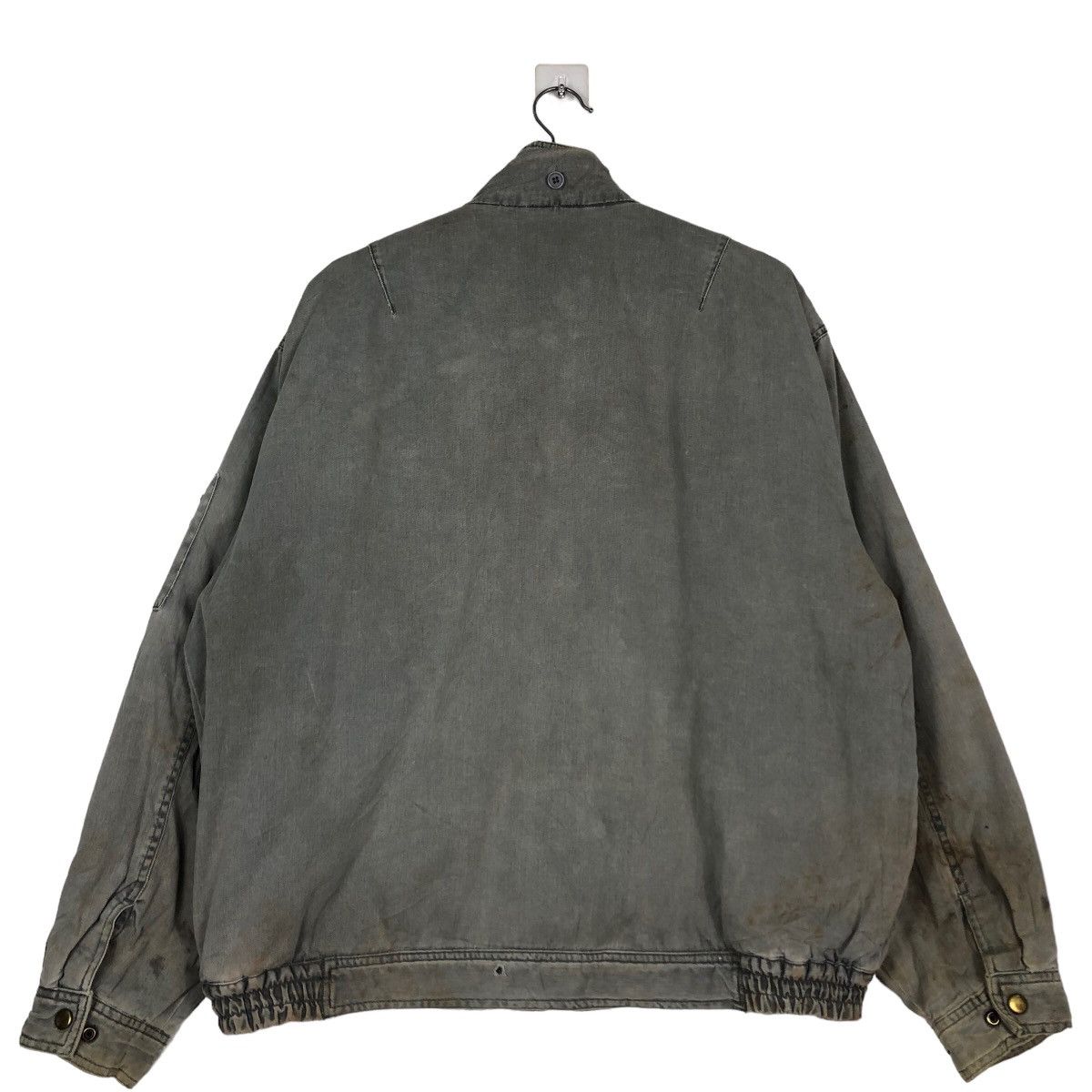 Japanese Brand 🔥Vtg Bomber Jacket Worker Lonely Wolf Japan Made Size US L / EU 52-54 / 3 - 8 Thumbnail
