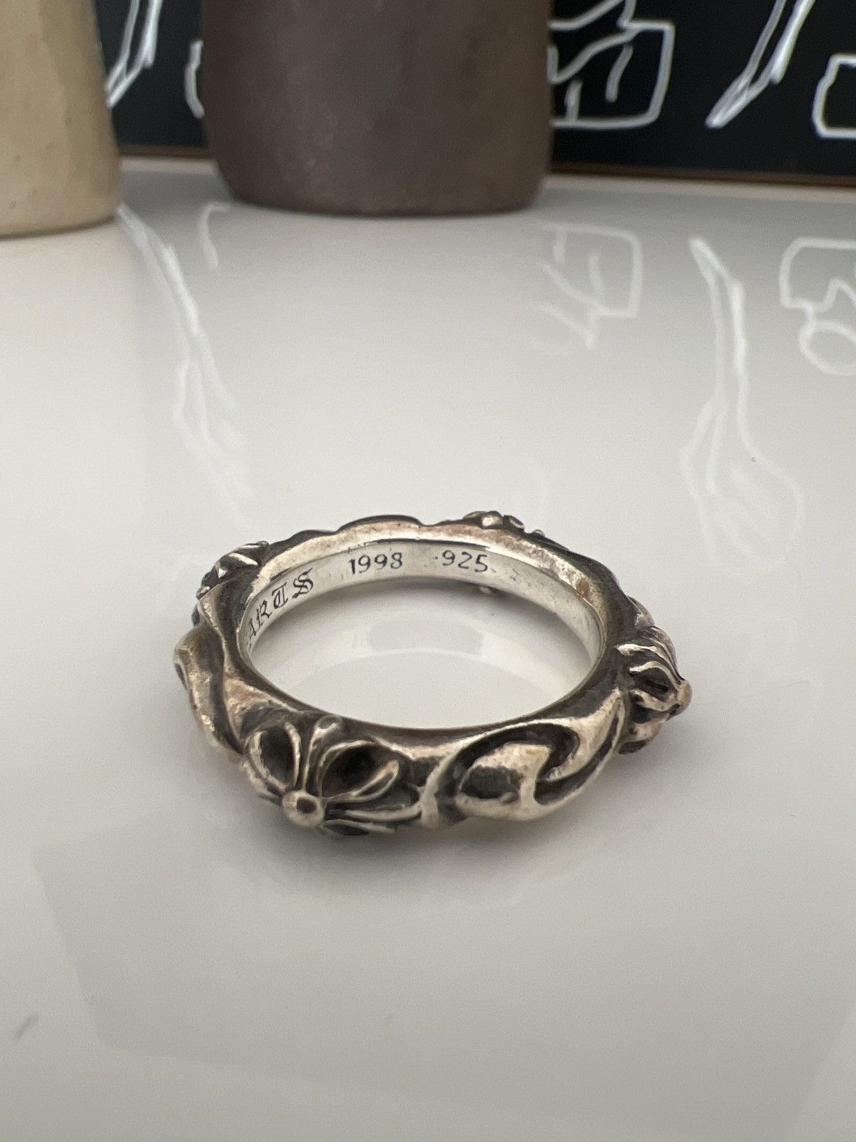 Chrome Hearts Sbt Ring | Grailed