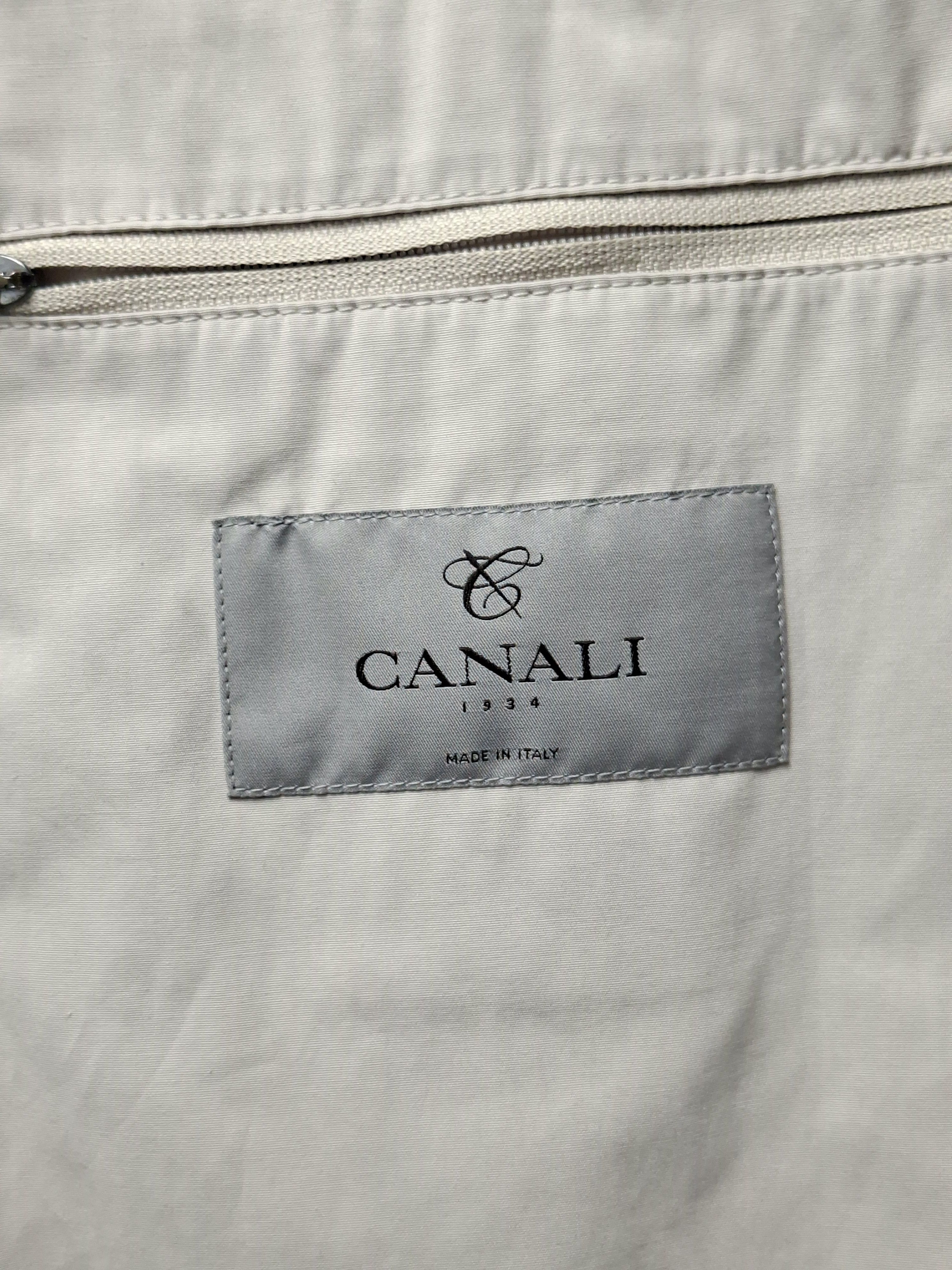 Canali CANALI Rain & Wind Tech Field Jacket Beige L/XL Utility Size US XL / EU 56 / 4 - 20 Thumbnail