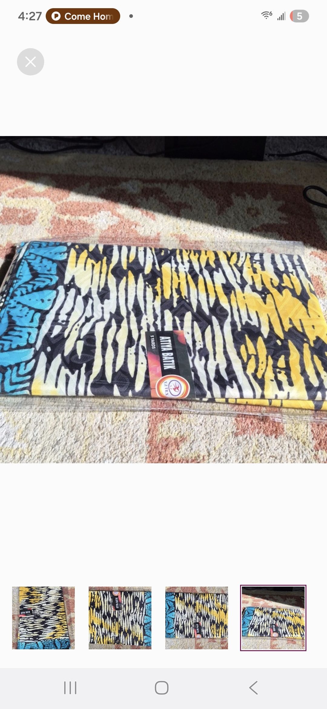 Other Atiya Batik Fabric Size ONE SIZE - 4 Thumbnail