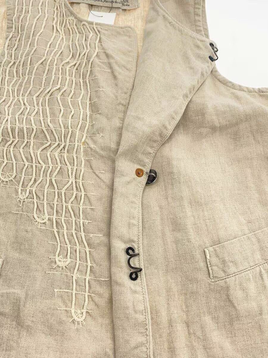 Kapital Stitch Linen Vest Size US XS / EU 42 / 0 - 4 Thumbnail