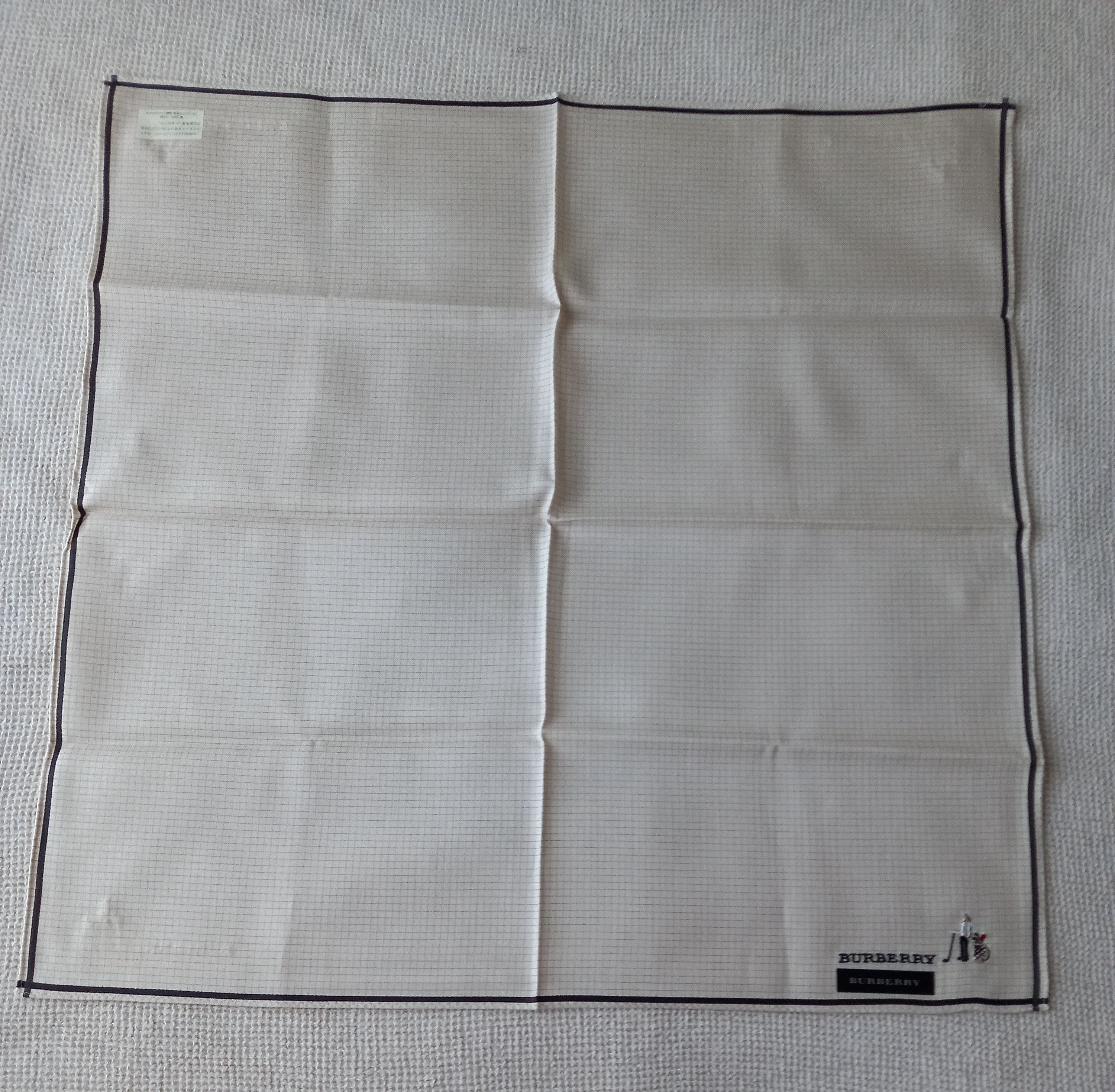 Burberry × Vintage Burberry Bandana/Handkerchief golf embroidery golfer Size ONE SIZE - 4 Thumbnail