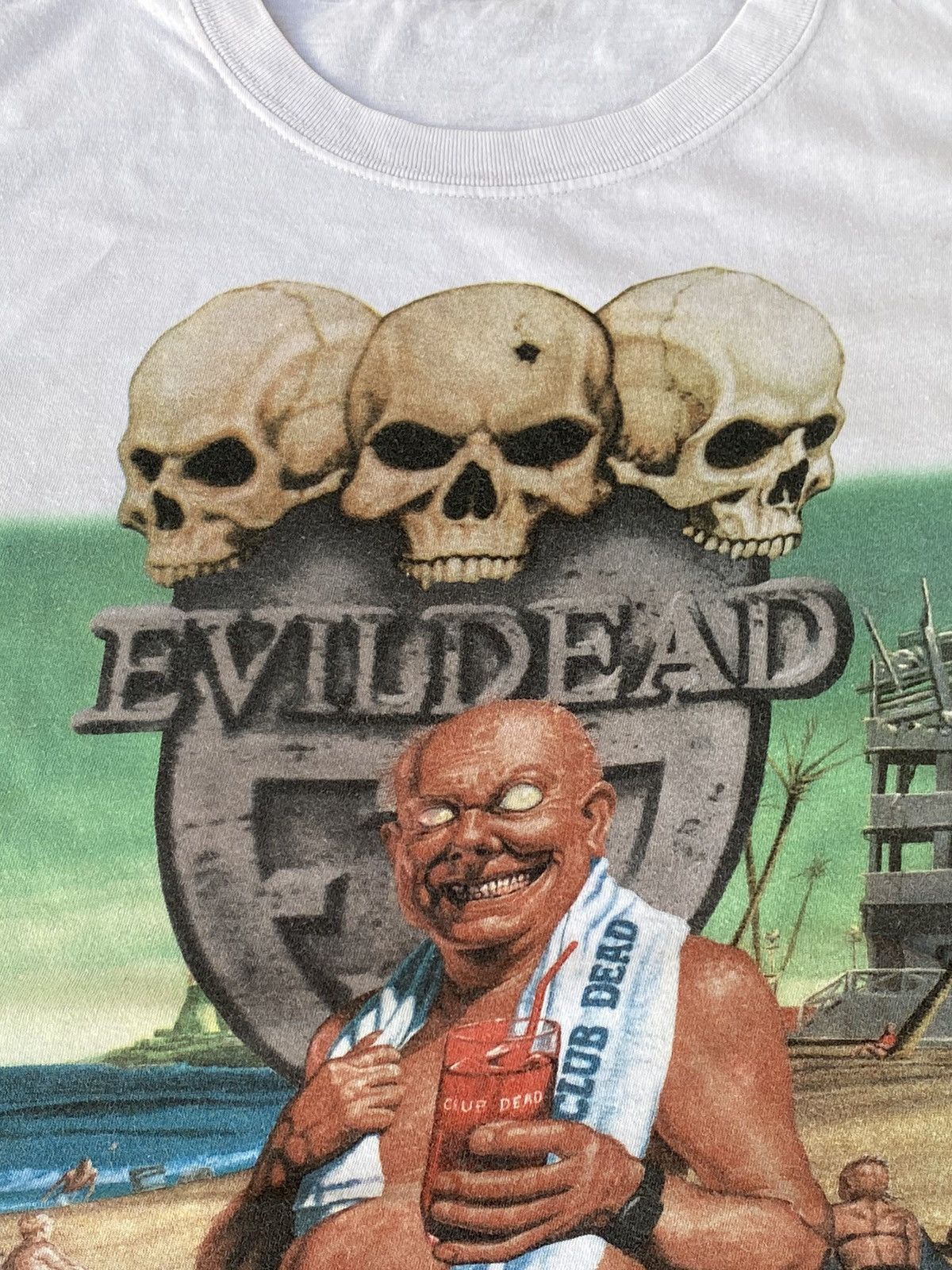 Band Tees Vintage The Evil Dead Thrash Metal Band Tees Size US L / EU 52-54 / 3 - 5 Thumbnail
