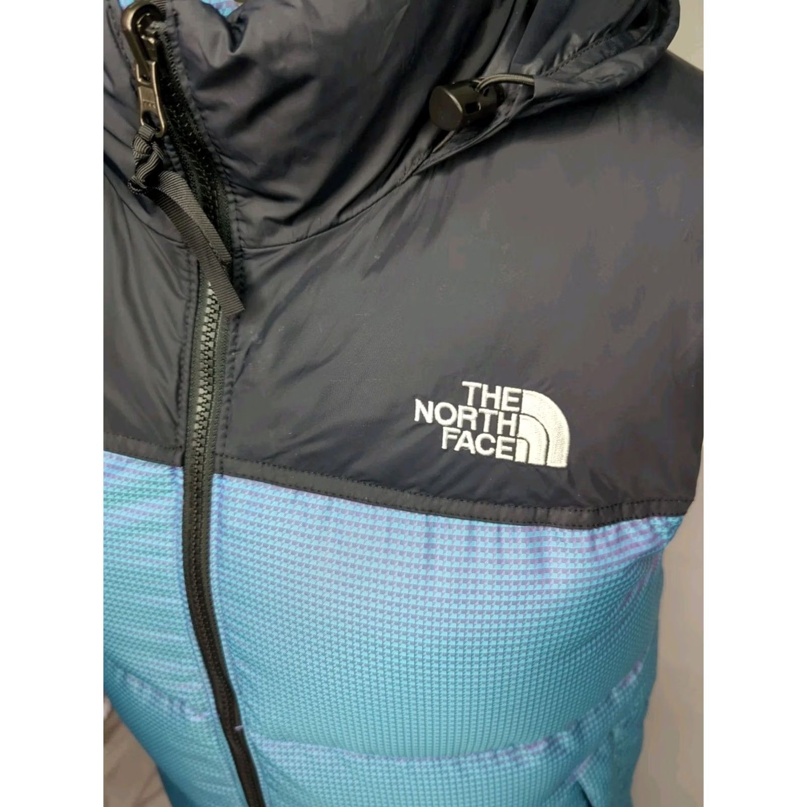 The North Face The North Face Womens Small 1996 Retro Nuptse Down Puffer Vest Jacket Blue Size S / US 4 / IT 40 - 3 Thumbnail