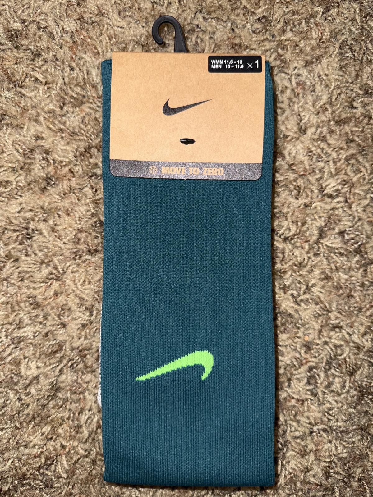 Nike Nike Nigeria Football Federation Unisex Vapor Strike Knee Home/Away Socks Sample Size ONE SIZE - 1 Thumbnail