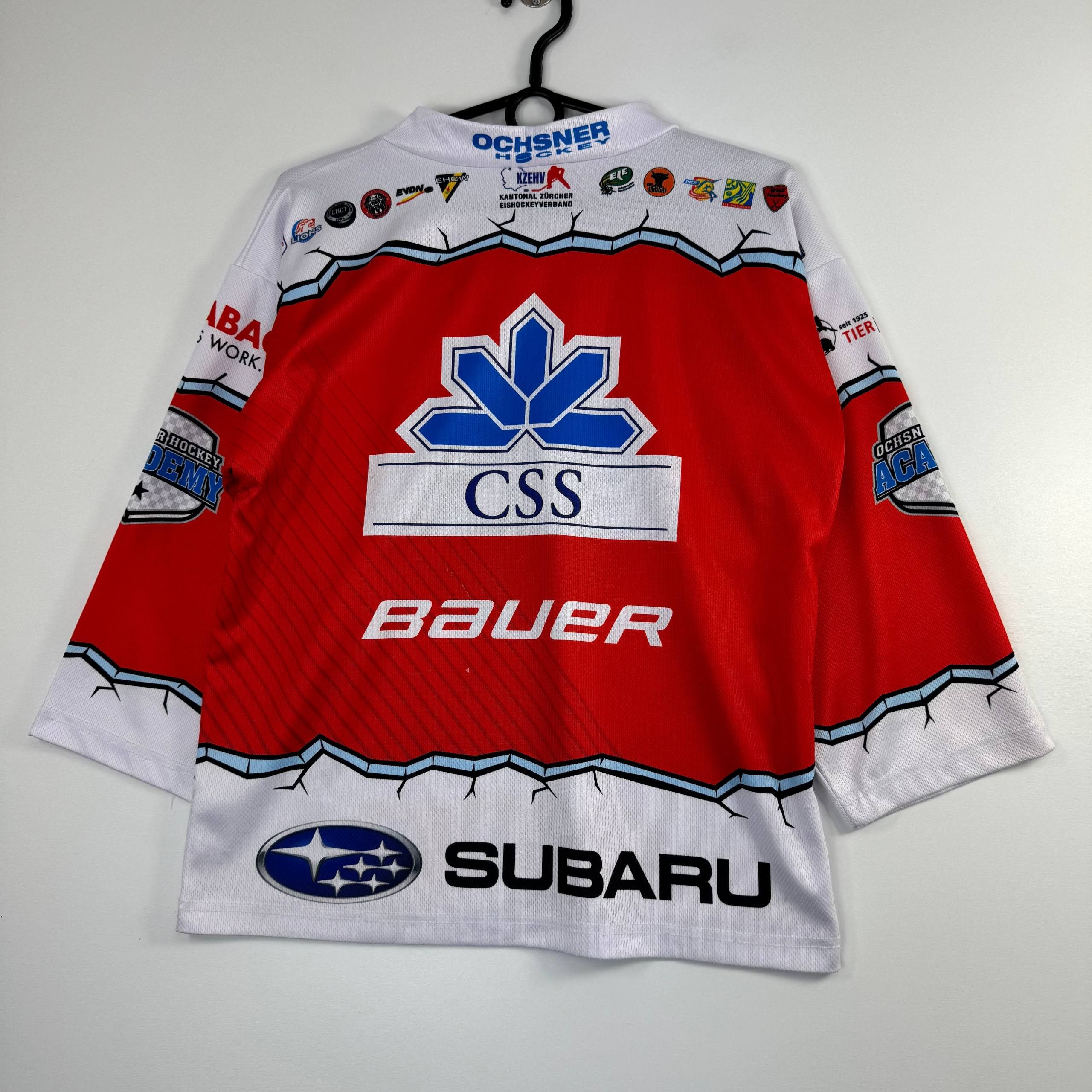 Other Züri Kids Hockey Ice Hockey Jersey Red White Youth Size M Size US XXS / EU 40 - 6 Thumbnail