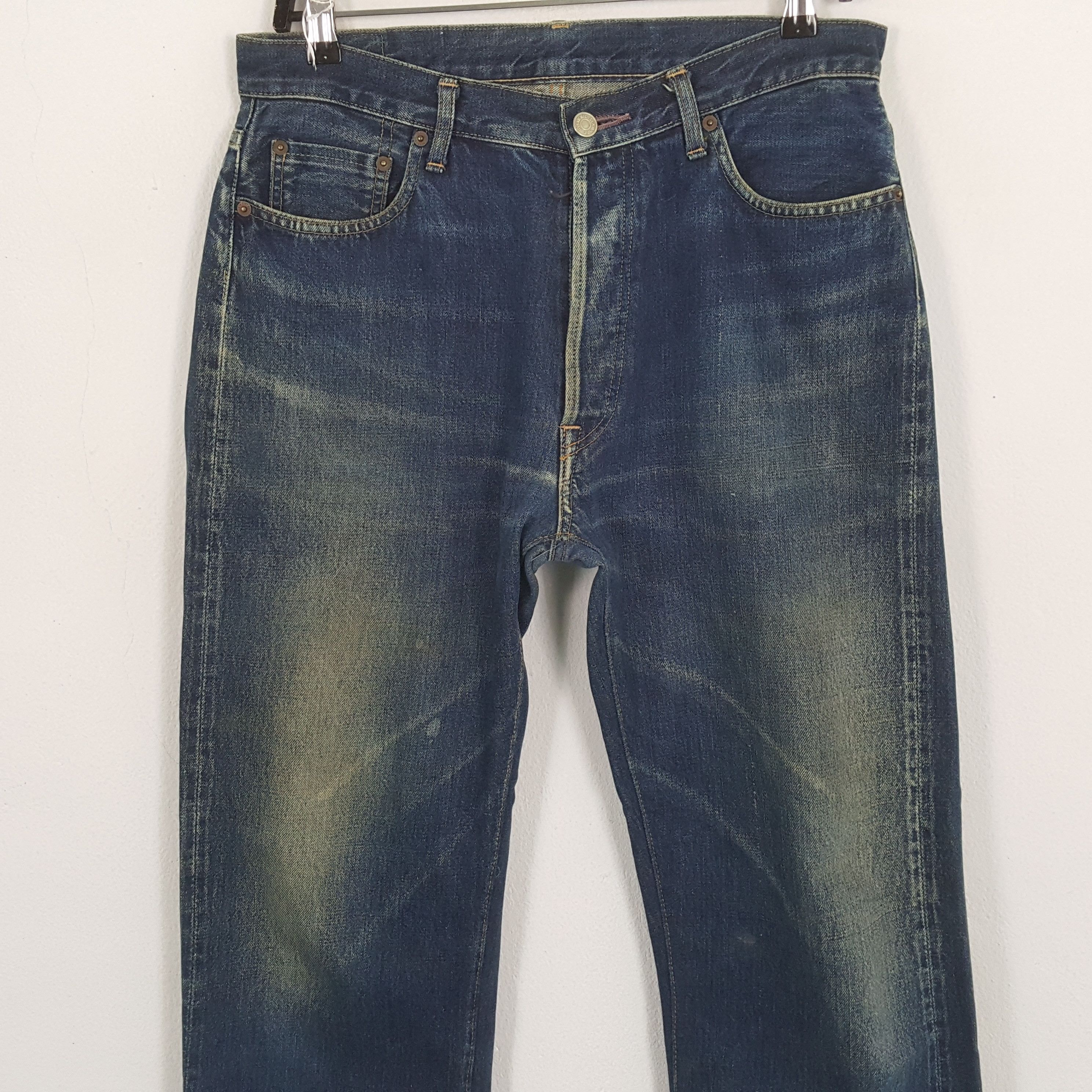 Hysteric Glamour HYSTERIC GLAMOUR Japanese Brand Streetwear Custom Art Jeans Size US 32 / EU 48 - 5 Thumbnail