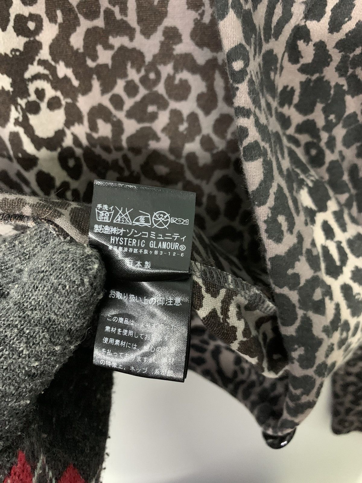 Designer × Hysteric Glamour × Japanese Brand Rare Hysteric Glamour Skull Leopard Cotton Blazer One Button Size S / US 4 / IT 40 - 8 Thumbnail