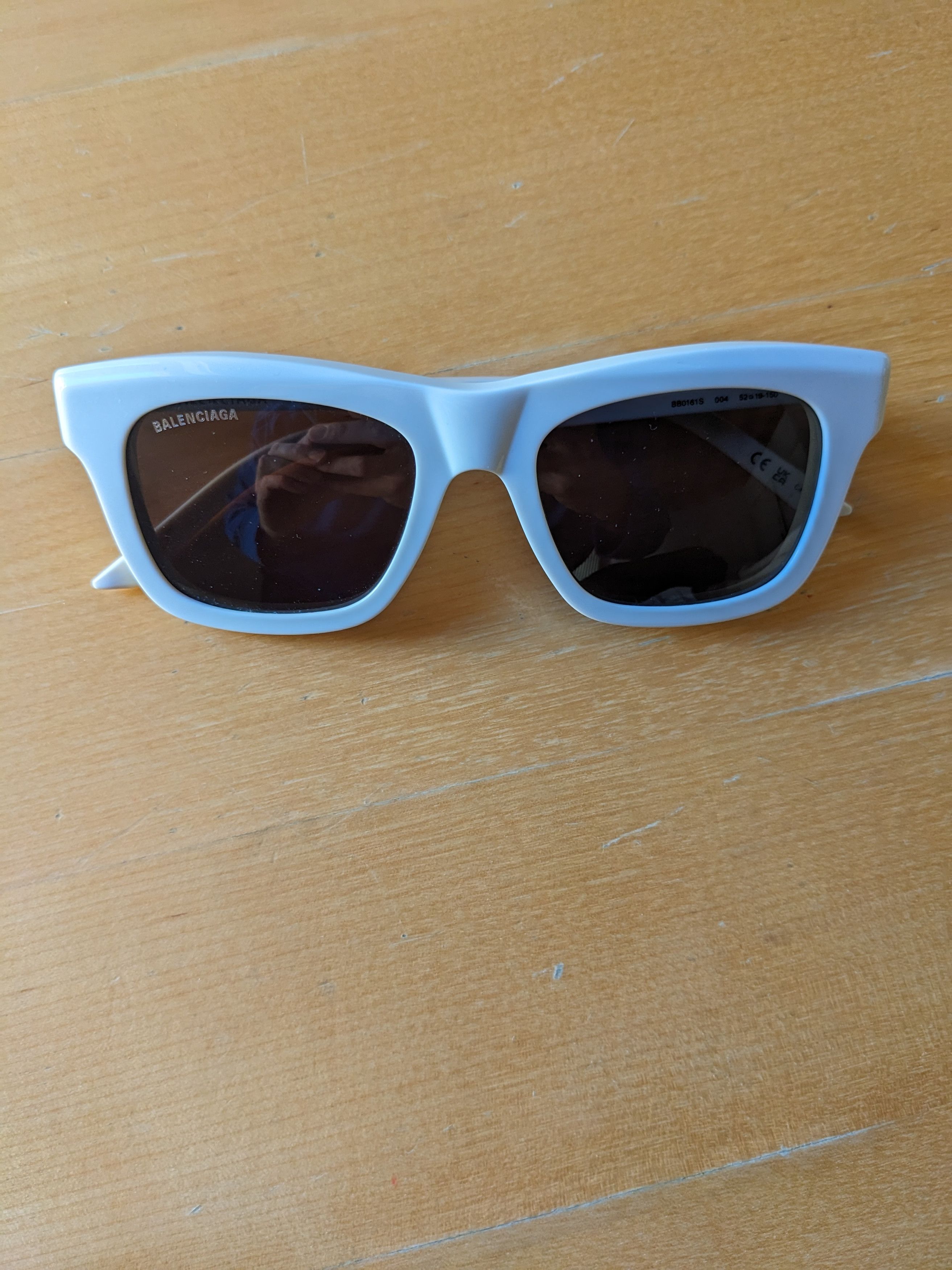 Balenciaga Balenciaga Rectangular Sunglasses Size ONE SIZE - 4 Thumbnail