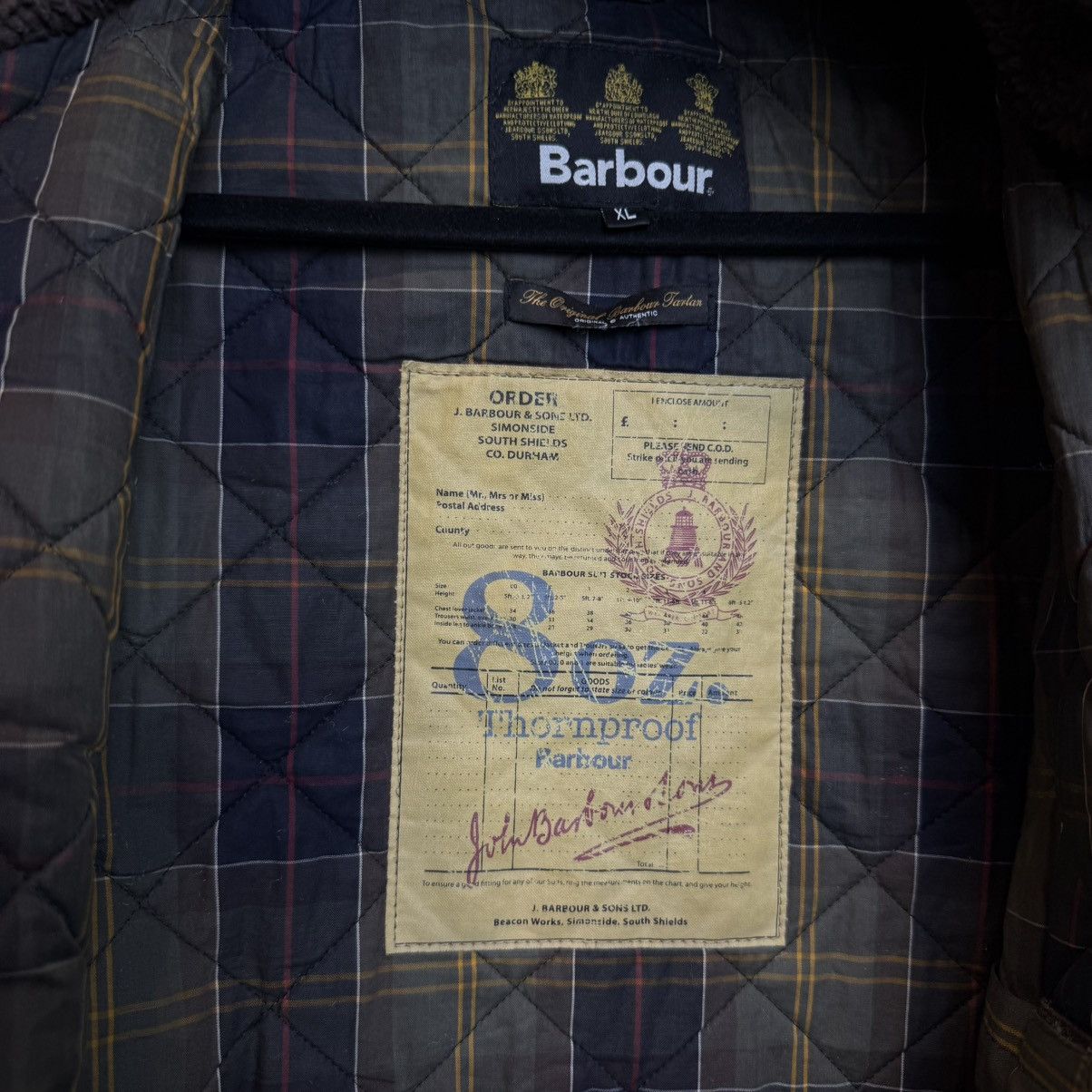 Barbour Vintage Barbour Duffel Coat Waxed Jacket Size US XL / EU 56 / 4 - 8 Thumbnail