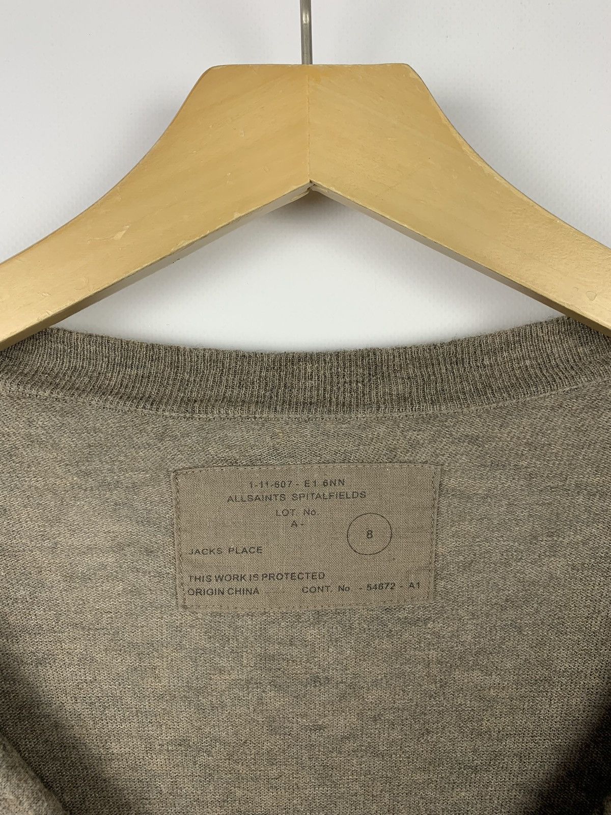 Allsaints Allsaints Symphony Knit Dress Women’s Size 8 Wool Cotton Size M / US 6-8 / IT 42-44 - 4 Thumbnail