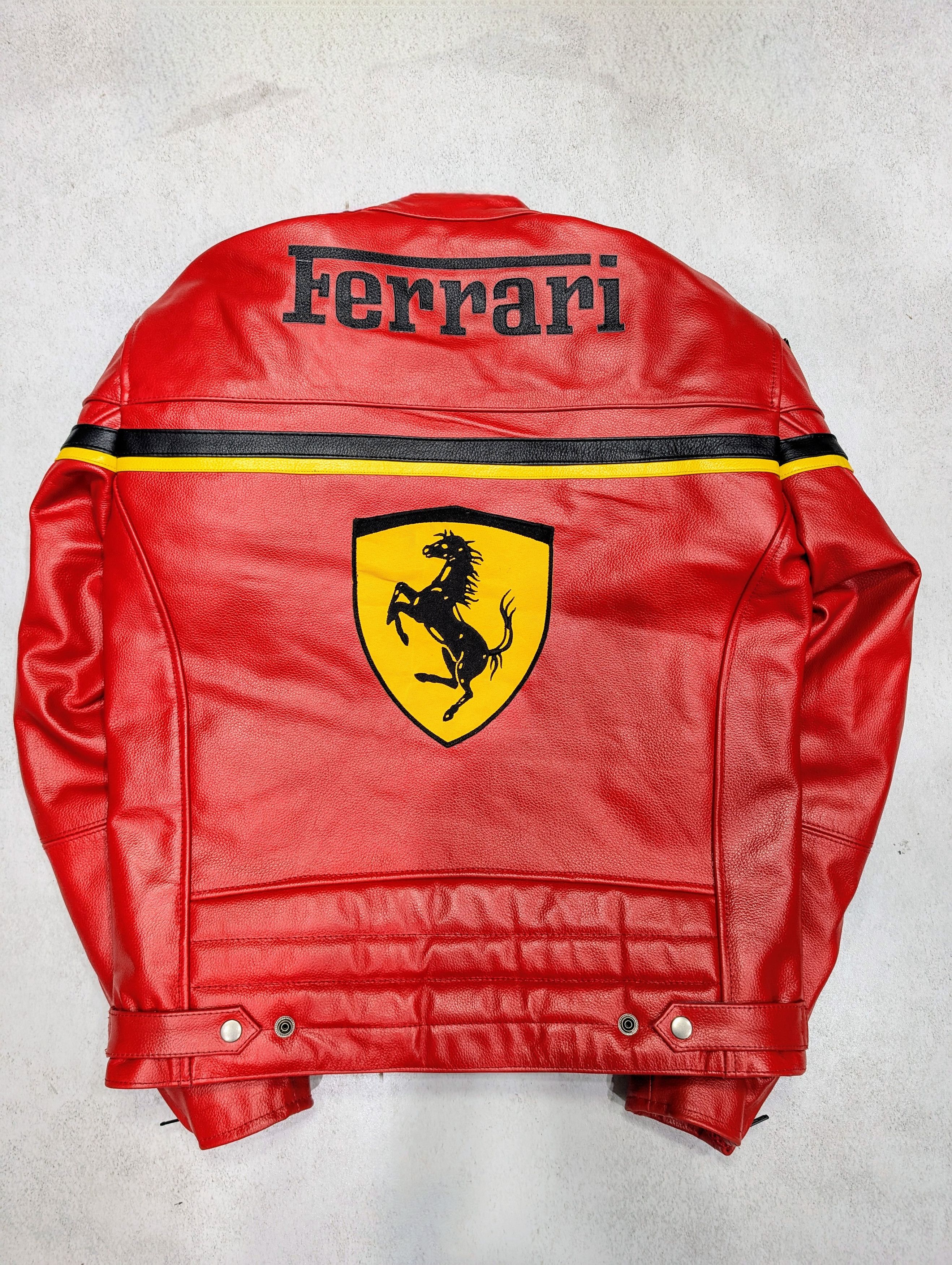 Ferrari Ferrari Racing Leather Jacket F1 Racing Size US L / EU 52-54 / 3 - 2 Thumbnail