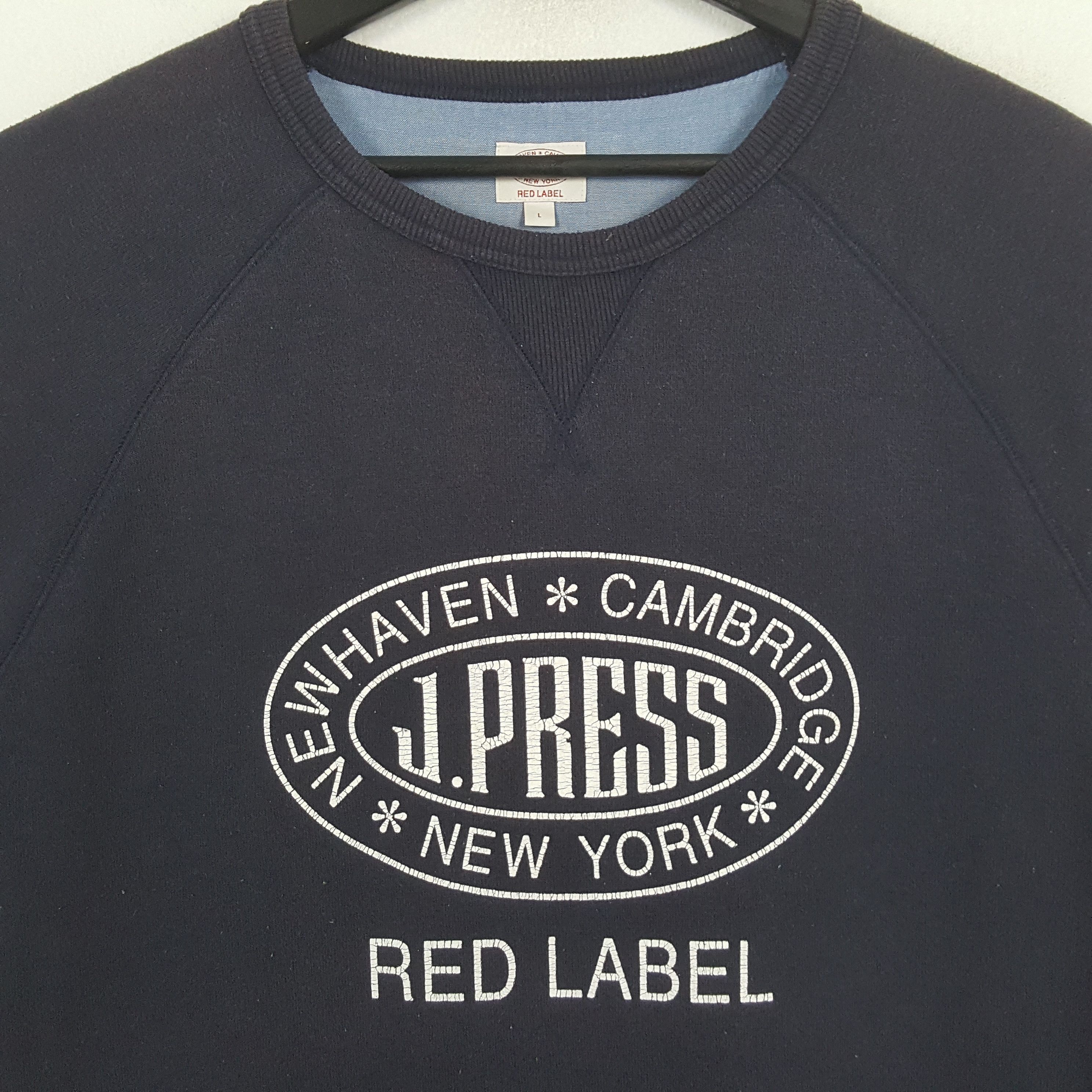J. Press × Japanese Brand × Vintage J.Press Red Label Japanese Brand Style Sweatshirt Size US M / EU 48-50 / 2 - 2 Thumbnail