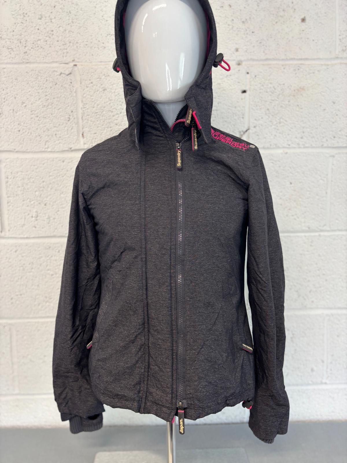 Superdry Superdry Grey Original Windcheater Jacket Womens Size S Size S / US 4 / IT 40 - 1 Thumbnail