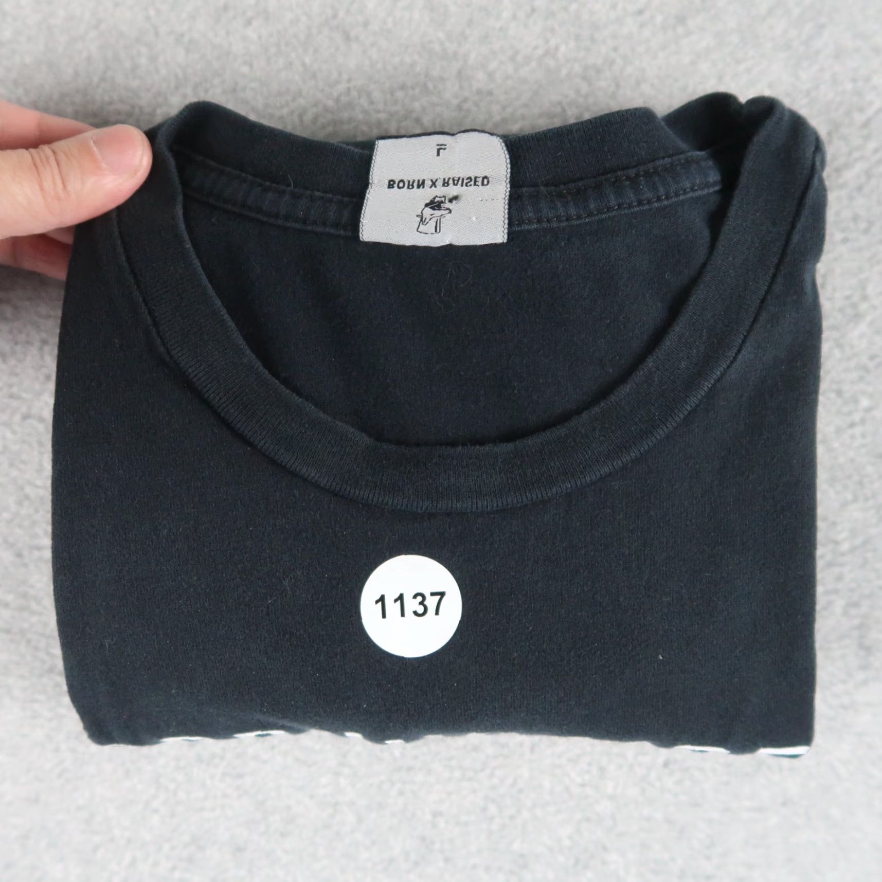 Born X Raised Born X Raised Big Logo Los Angeles Black T Shirt Large Mens Size US L / EU 52-54 / 3 - 8 Thumbnail