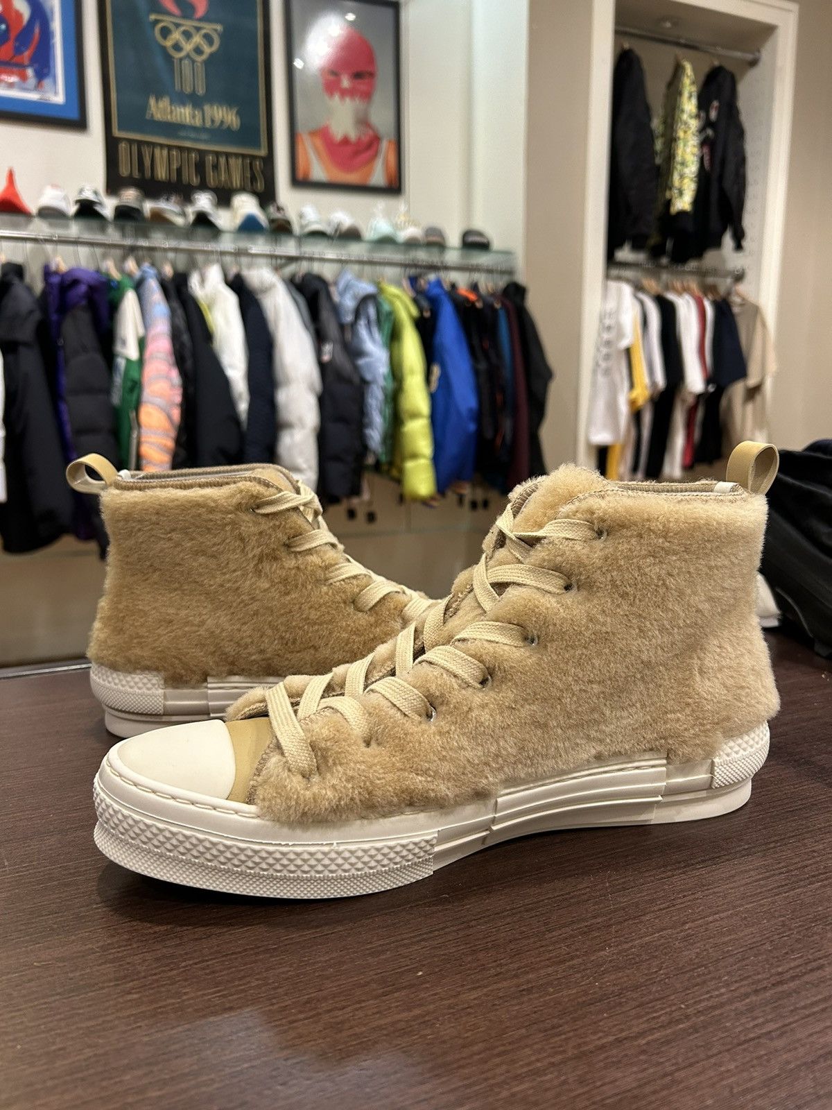 Dior × ERL Dior X ERL B23 Hightop Beige Size US 10 / EU 43 - 3 Thumbnail