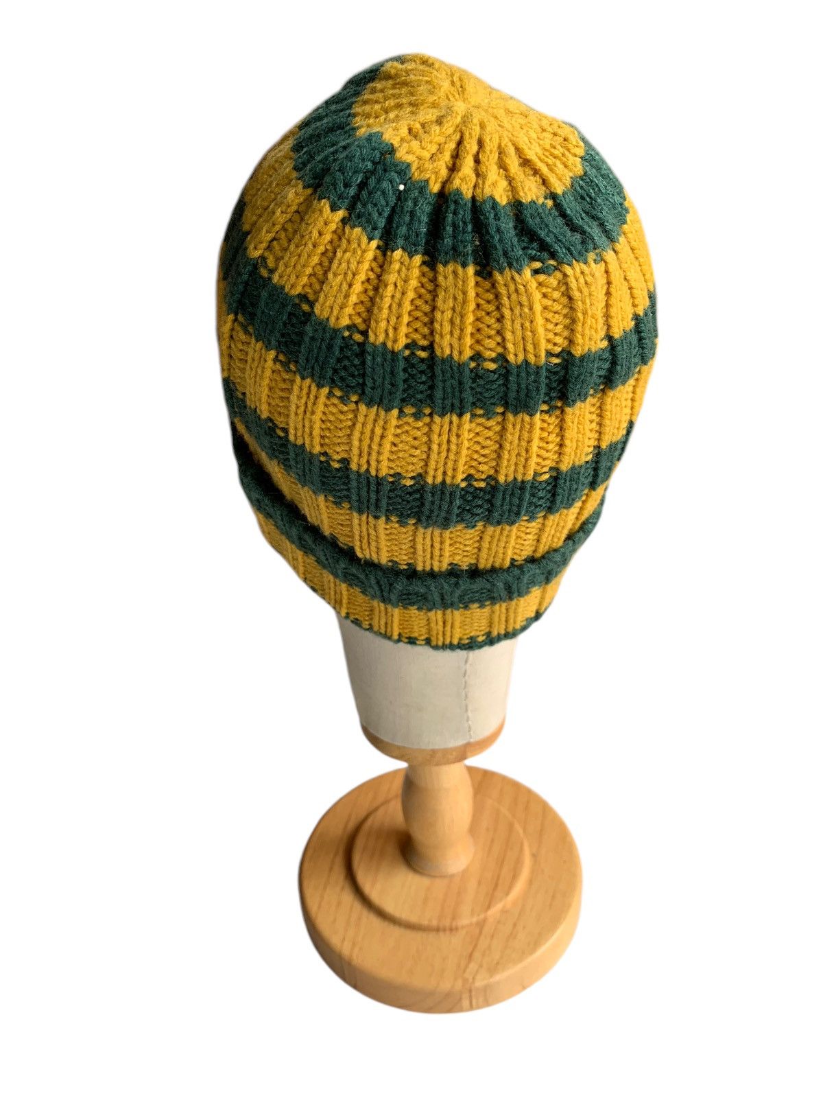 Japanese Brand × Kapital × Vintage Knitted Crochet Stripe Winter Session Beanie Hats Size ONE SIZE - 6 Thumbnail