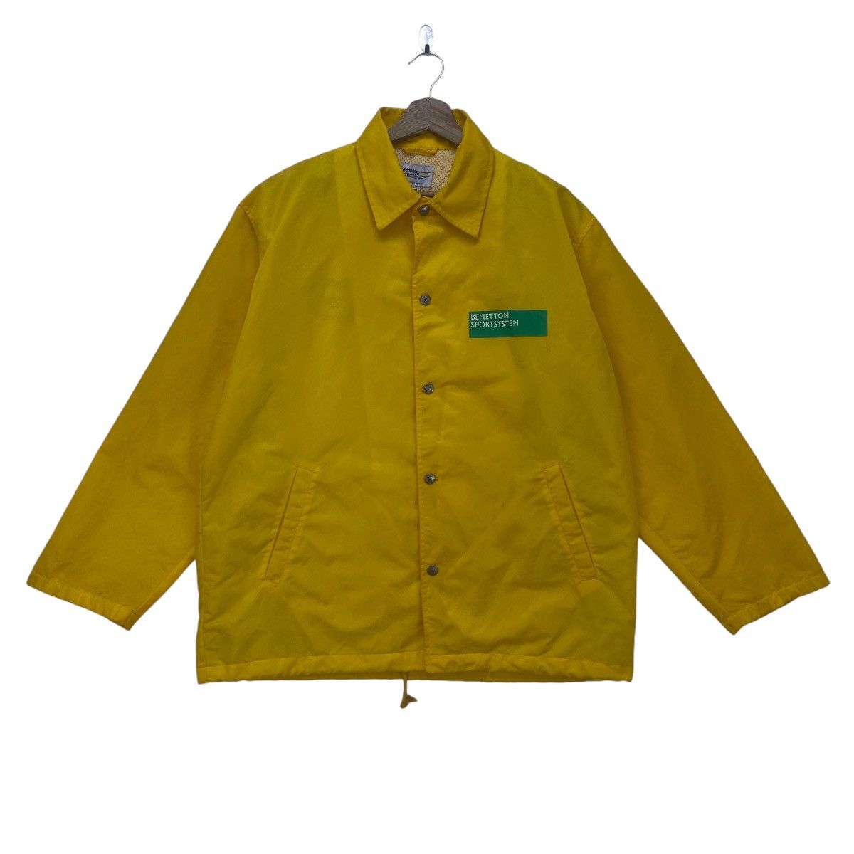 Benetton Vintage Benetton Formula 1 Racing Team Coach Jacket Size US M / EU 48-50 / 2 - 2 Thumbnail