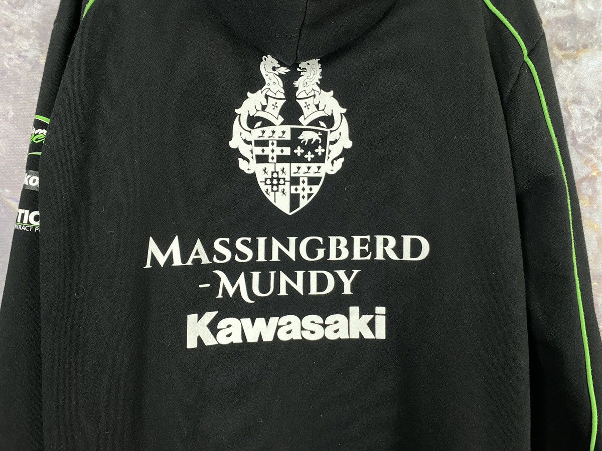 Vintage Men’s Kawasaki Hoodie Massingberd-Mundy Racing Size Xl Size US XL / EU 56 / 4 - 14 Thumbnail