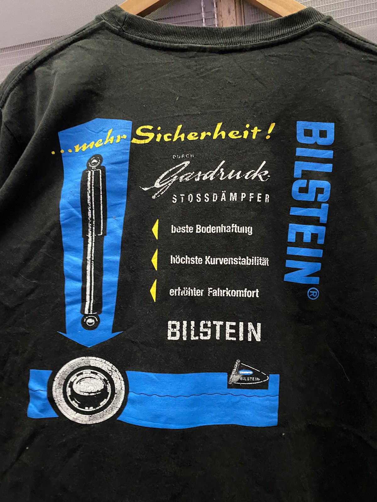 Vintage Distressed Racing Brembo Bilstein Shock JDM Tees Size US L / EU 52-54 / 3 - 4 Thumbnail