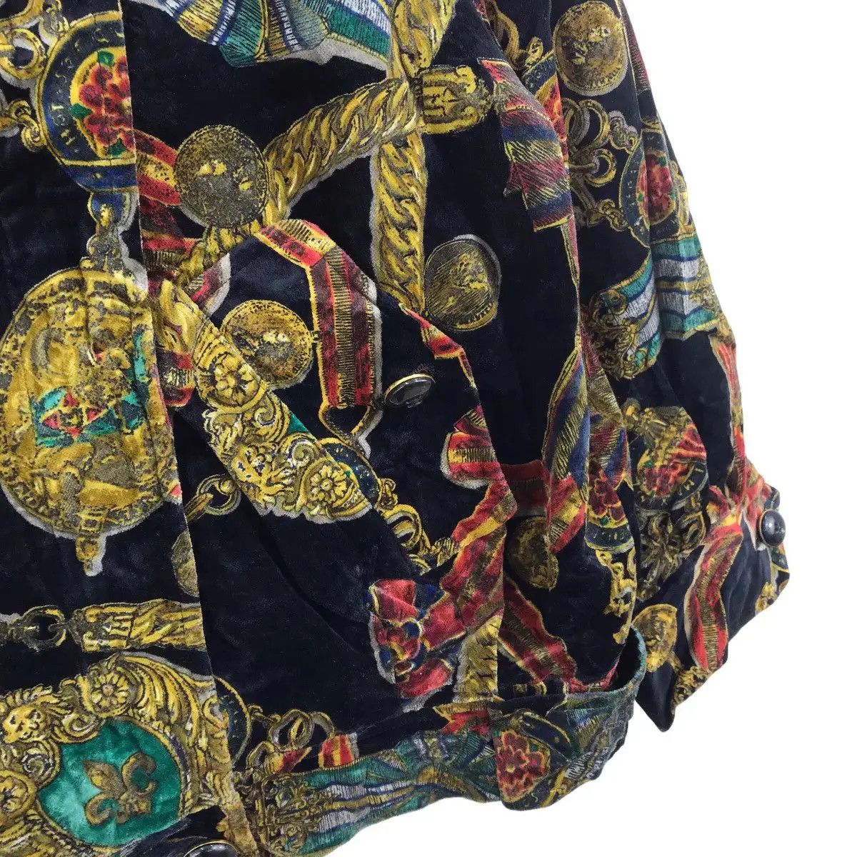 Vintage Vintage 80’ LANCETTI ITALY SPORT Collection Baroque Jacket Size L / US 10 / IT 46 - 4 Thumbnail