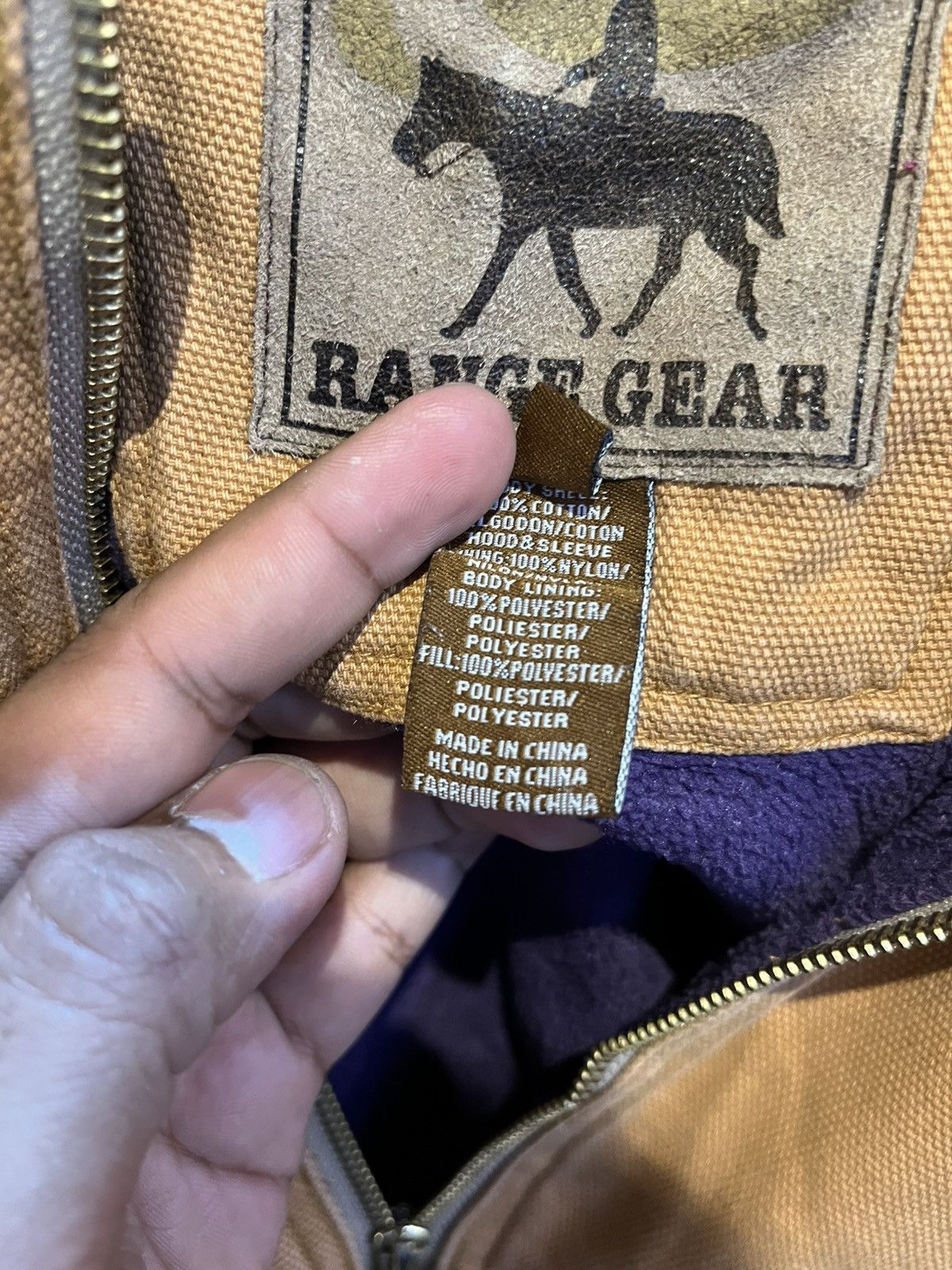 Japanese Brand × Vintage Range gear jacket hoodie Size US S / EU 44-46 / 1 - 10 Thumbnail