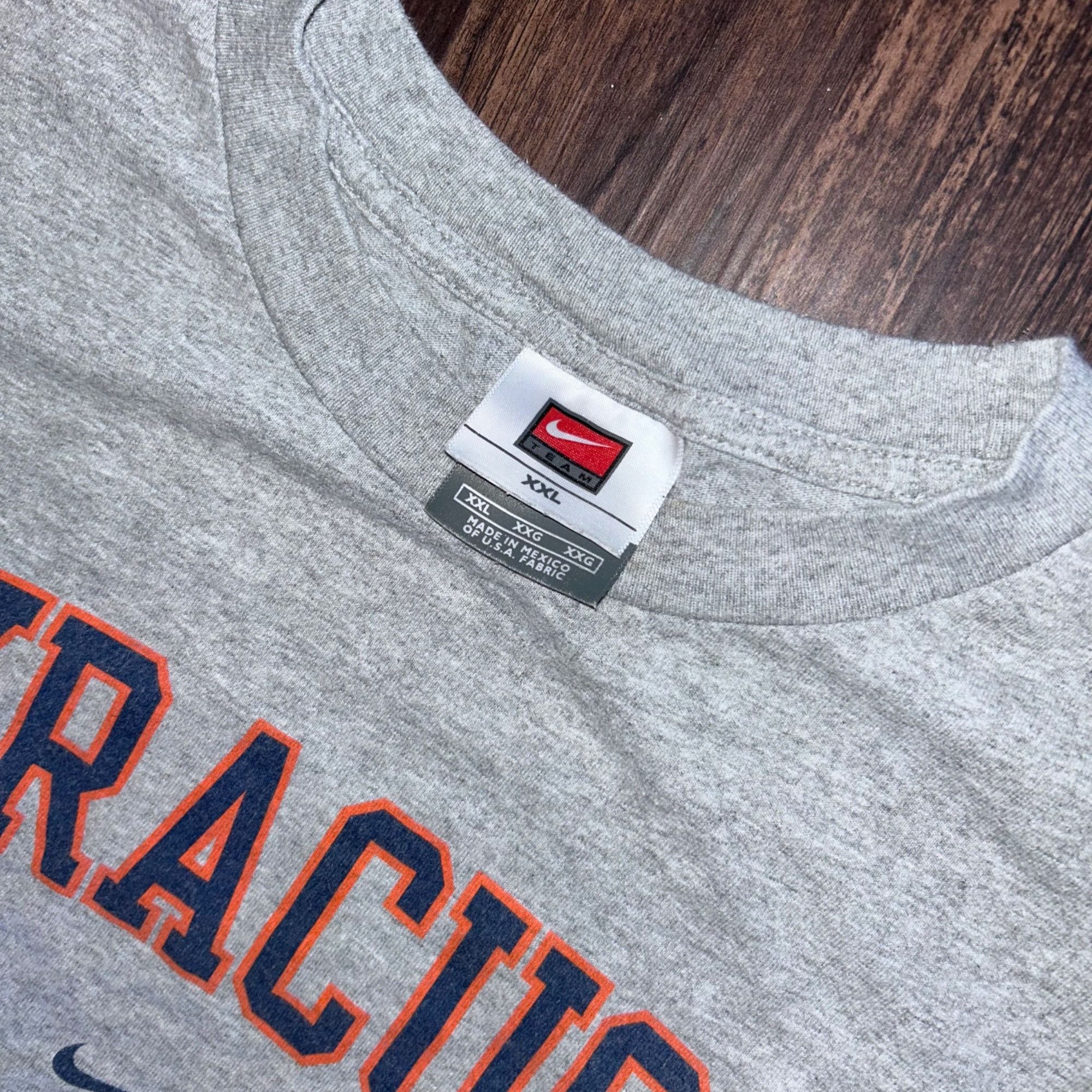 Nike Y2K Syracuse Nike Shirt Size US XXL / EU 58 / 5 - 3 Thumbnail