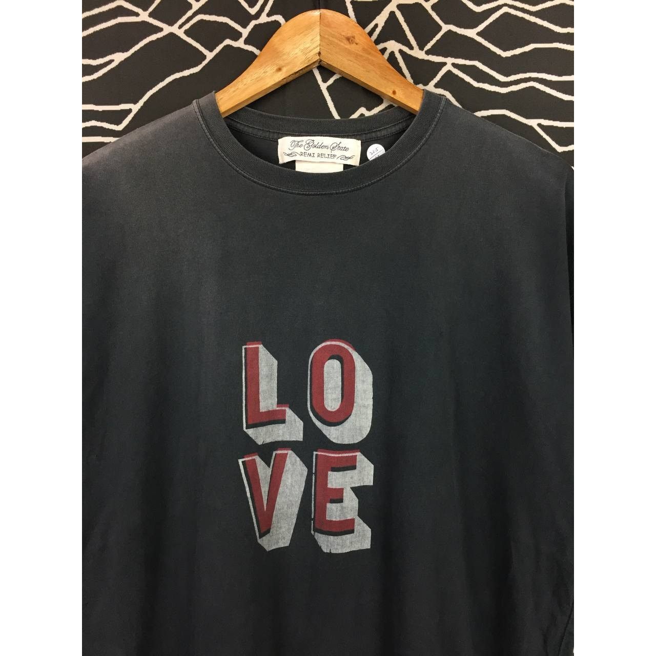 Remi Relief Remi Relief The Golden State Love Spell Out Tee Size US M / EU 48-50 / 2 - 3 Thumbnail