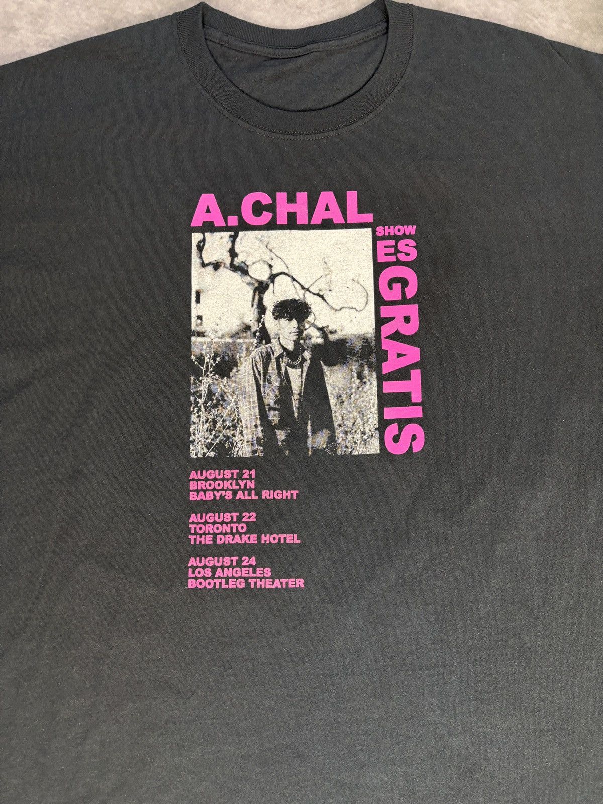 Rap Tees 2016 A. Chal Show Es Gratis Concert Tour Tee Shirt Gazi Size US L / EU 52-54 / 3 - 4 Thumbnail