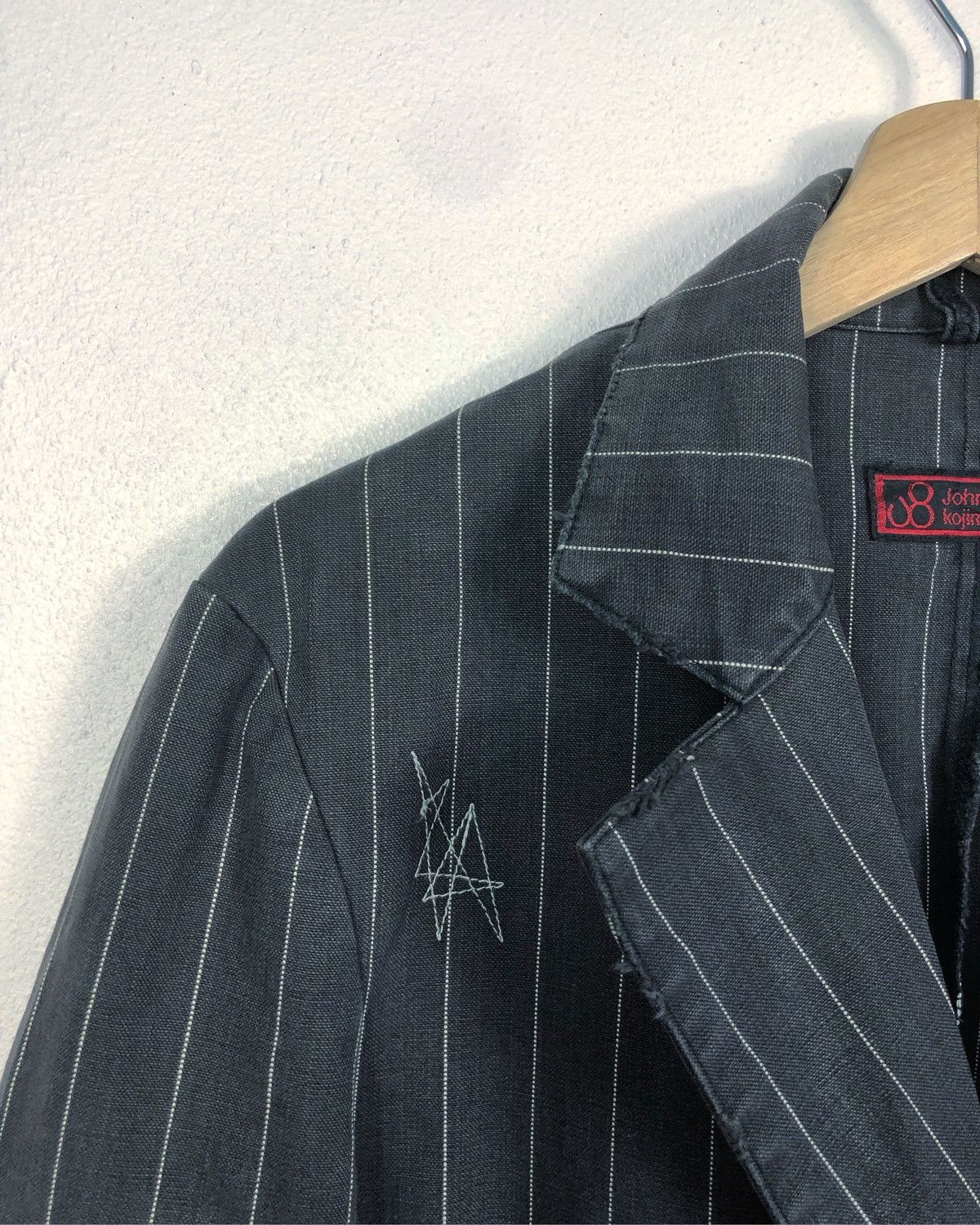 If Six Was Nine × Japanese Brand × Johnbull Rare Vintage John Bull Kojima Japan Stripe Jacket Coat Size US L / EU 52-54 / 3 - 3 Thumbnail