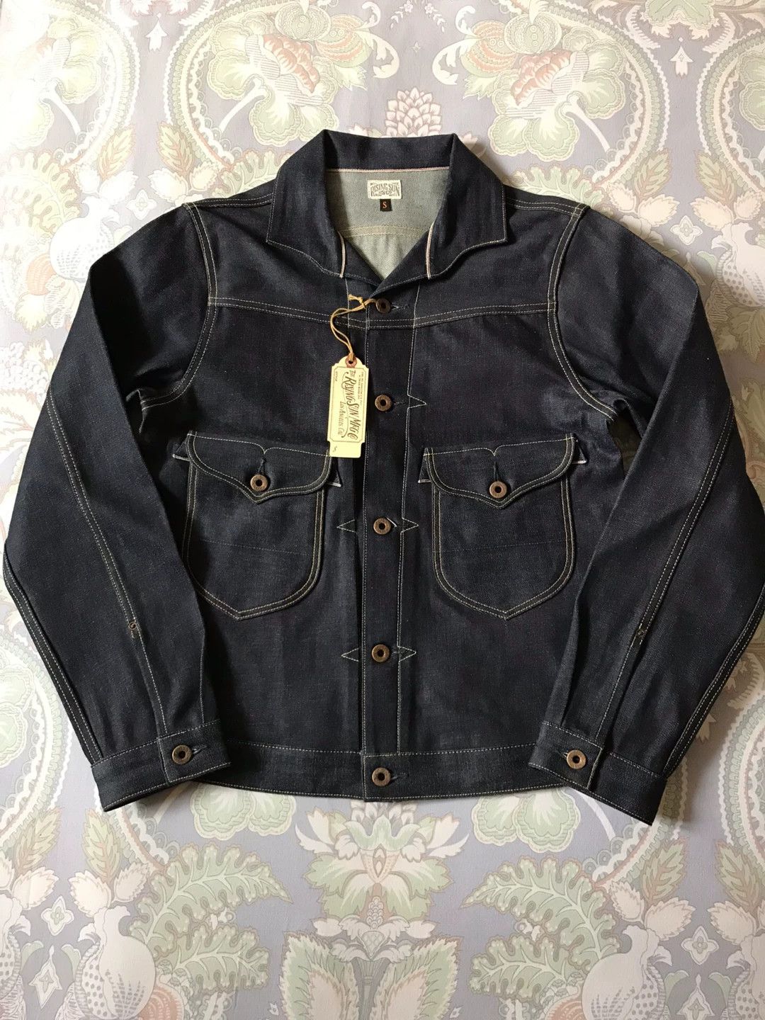 Rising Sun & Co. Rising Sun 2nd Gen Raw Denim Jacket Size US S / EU 44-46 / 1 - 1 Thumbnail