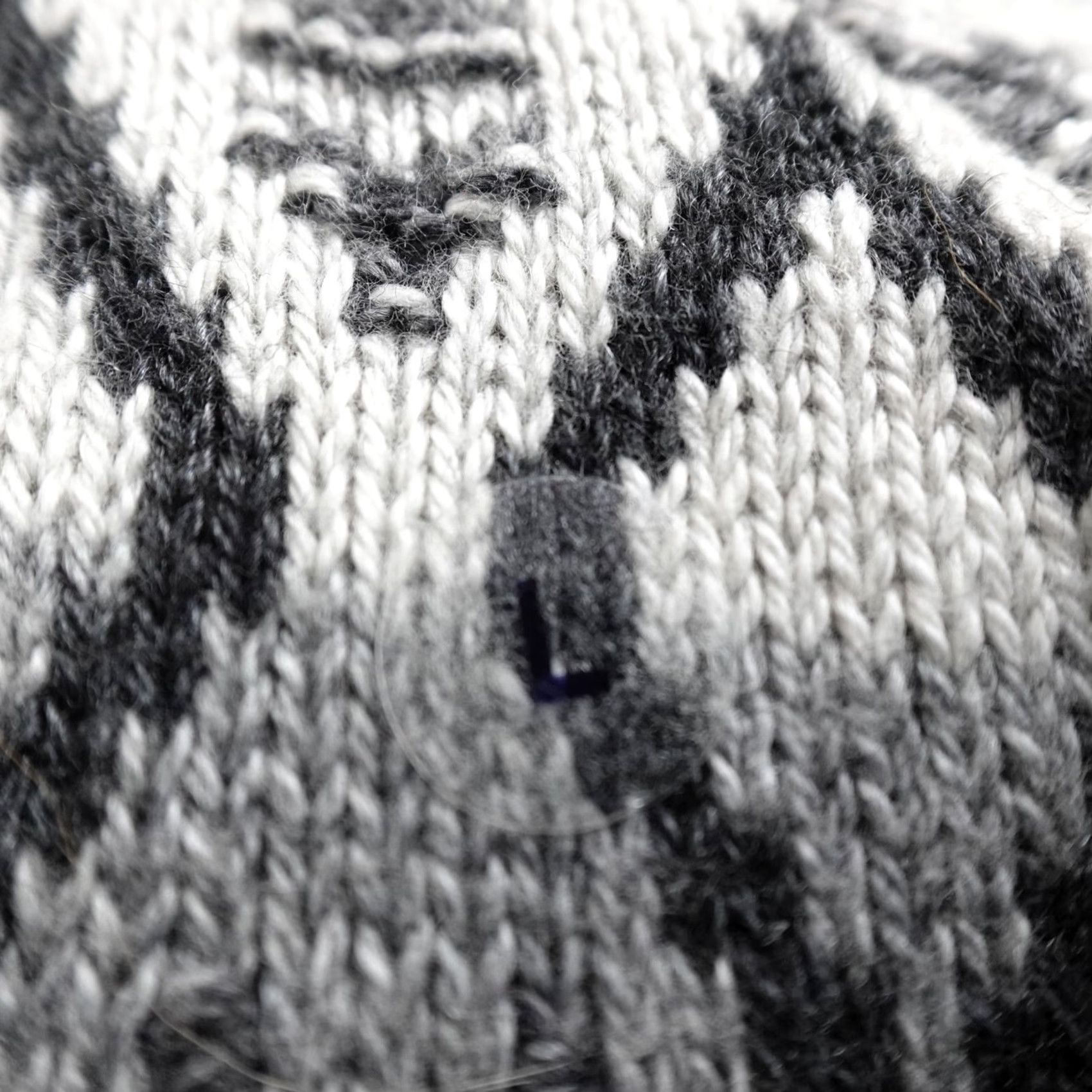 American Eagle Outfitters American Eagle Outfitters Sweater Mens L Gray Fair Isle Nordic Shawl Henley Sweatshirt Size US L / EU 52-54 / 3 - 2 Thumbnail