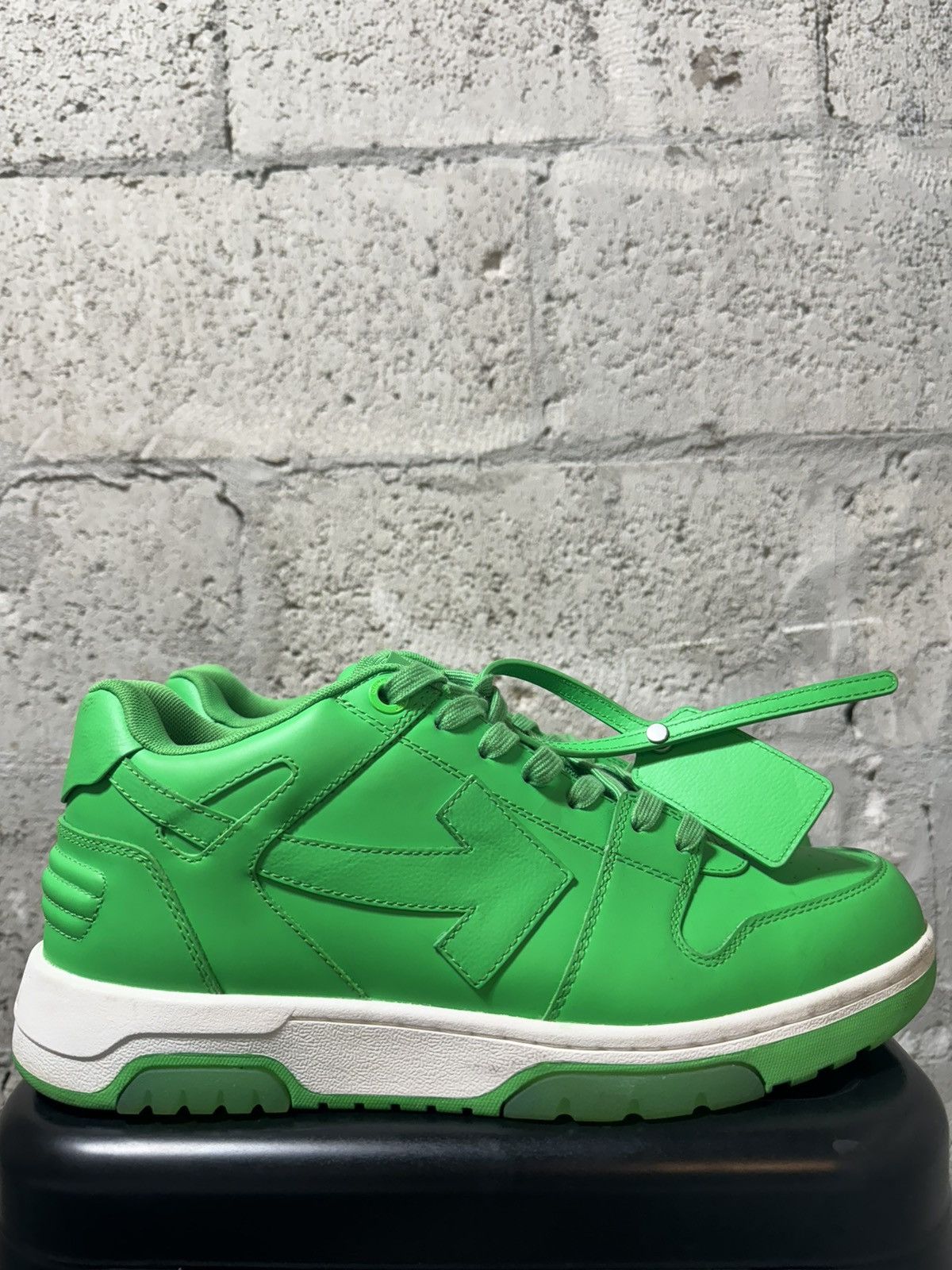 Off-White Croco White Green