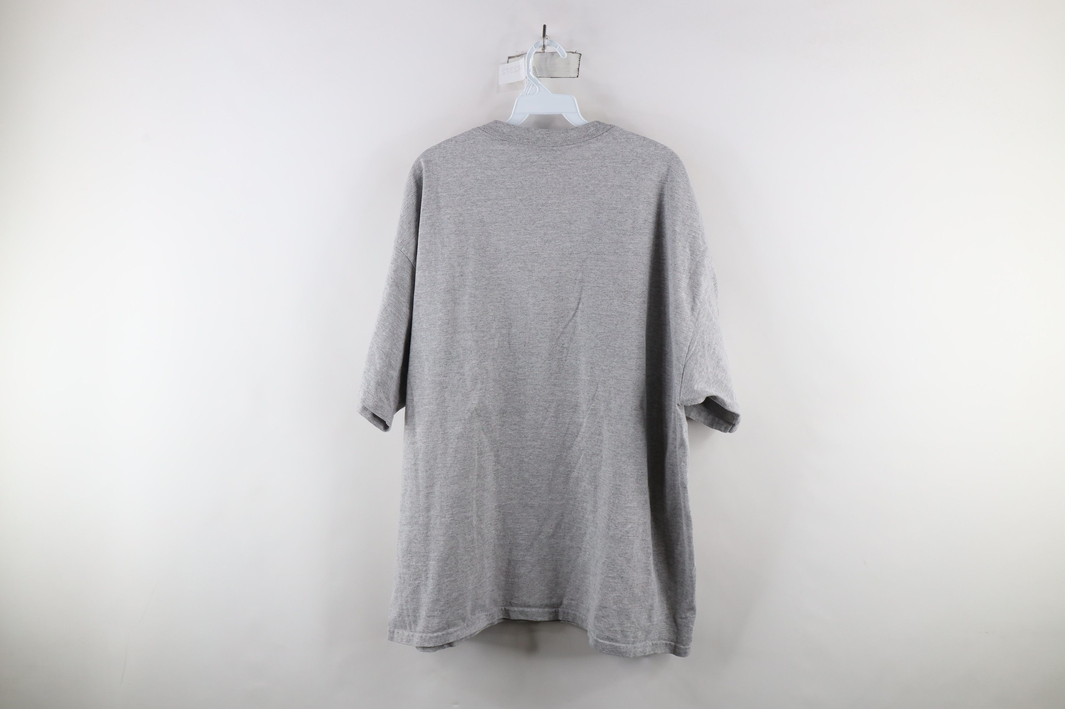 Vintage Vintage Spell Out Ohio State University T-Shirt Heather Gray Size US XXL / EU 58 / 5 - 7 Thumbnail