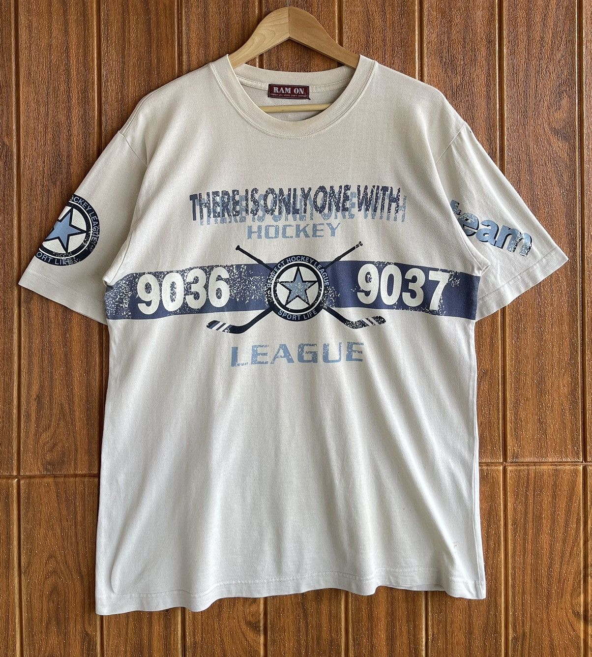 NHL Vintage’90s🔥HOCKEY CHAMPIONSHIP🔥PROFESSIONAL LEAGUE Tshirt Size US L / EU 52-54 / 3 - 1 Thumbnail