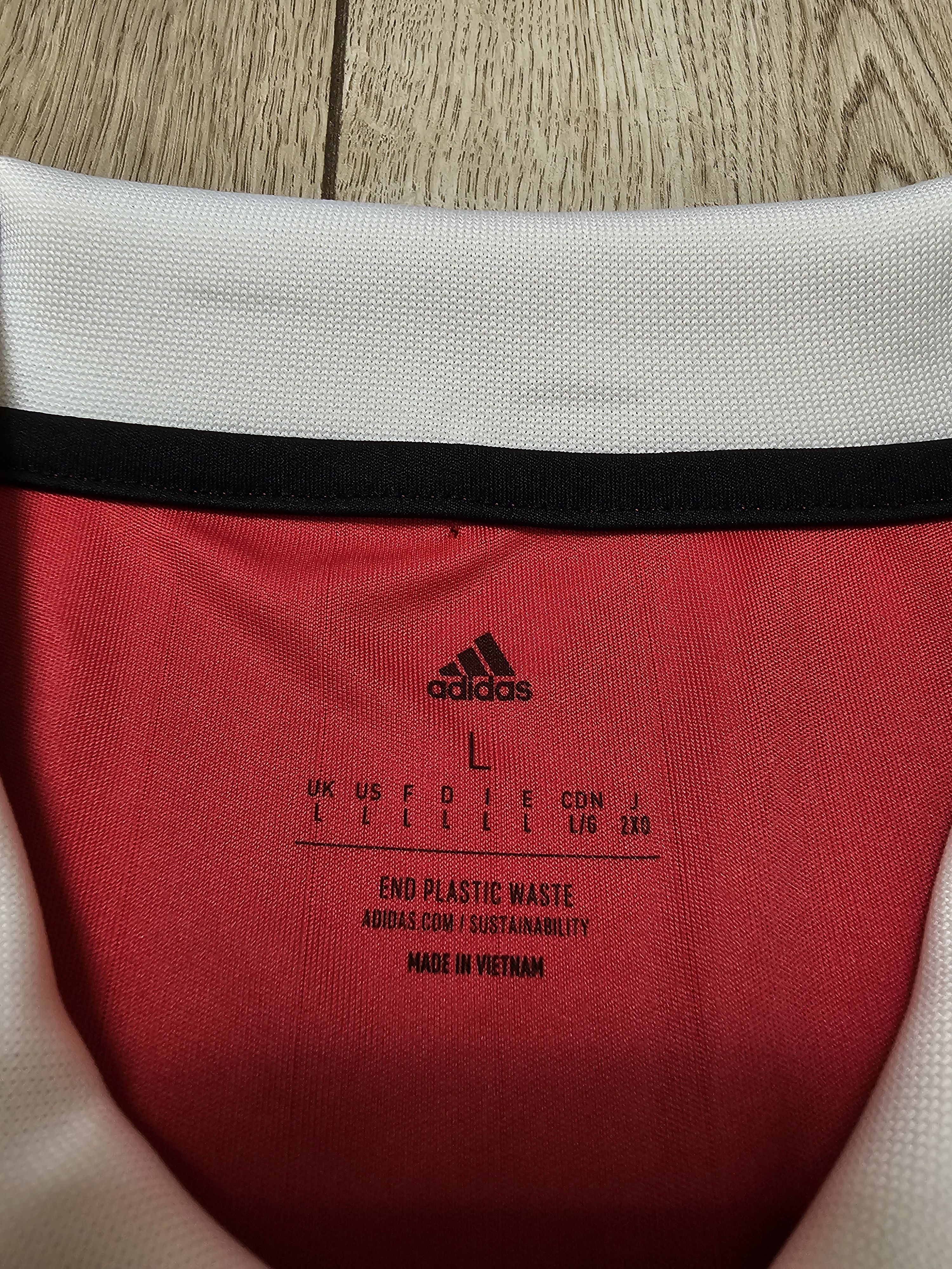 Adidas MANCHESTER UNITED 2022 2023 HOME FOOTBALL SOCCER JERSEY Size US L / EU 52-54 / 3 - 5 Thumbnail