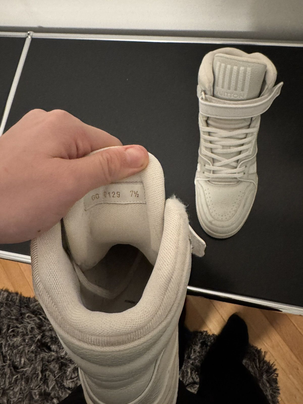 Louis Vuitton Louis Vuitton Skate Trainer High – Virgil Abloh Era (2019) Size US 7.5 / EU 40-41 - 6 Thumbnail