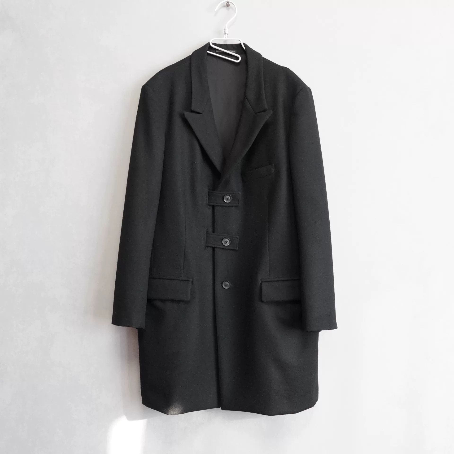 Yohji Yamamoto yohji yamamoto flannel long jacket Size US M / EU 48-50 / 2 - 1 Thumbnail