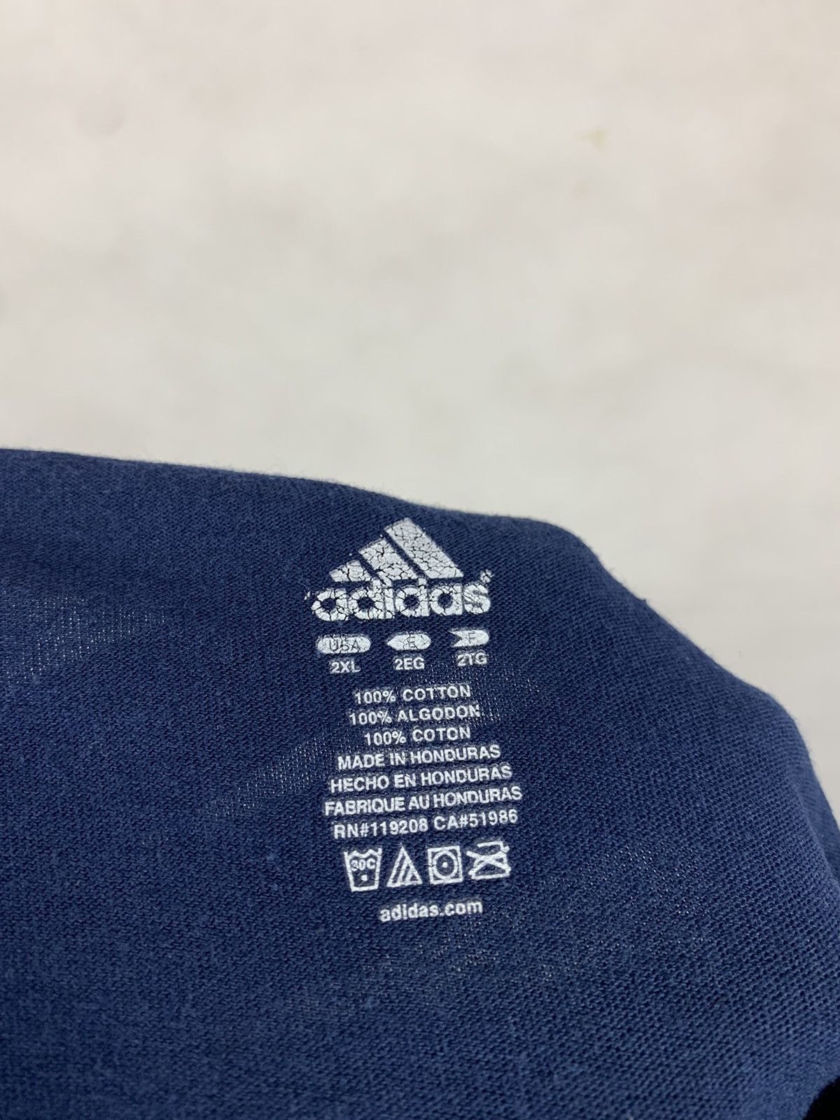 Adidas Rare! Adidas UCLA Big Size Sportswear Tee Size US XXL / EU 58 / 5 - 4 Thumbnail